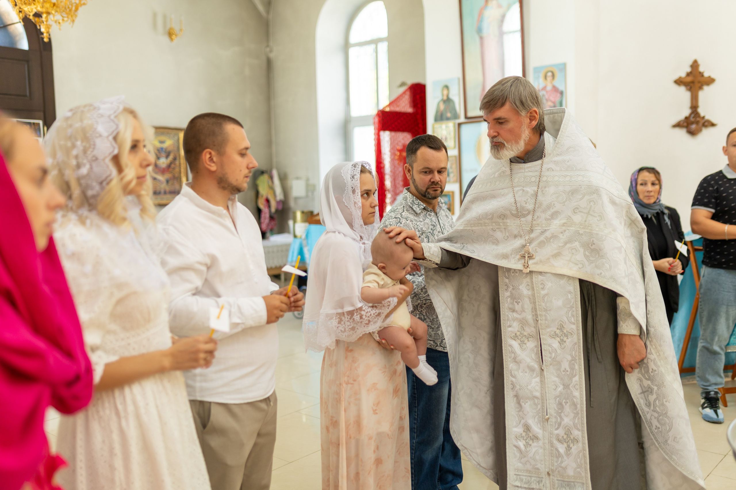 Крещение Артёма (все фото с таинсвта крещения). Фотограф новорожденных. Детский и семейный фотограф Марьяна Юдина