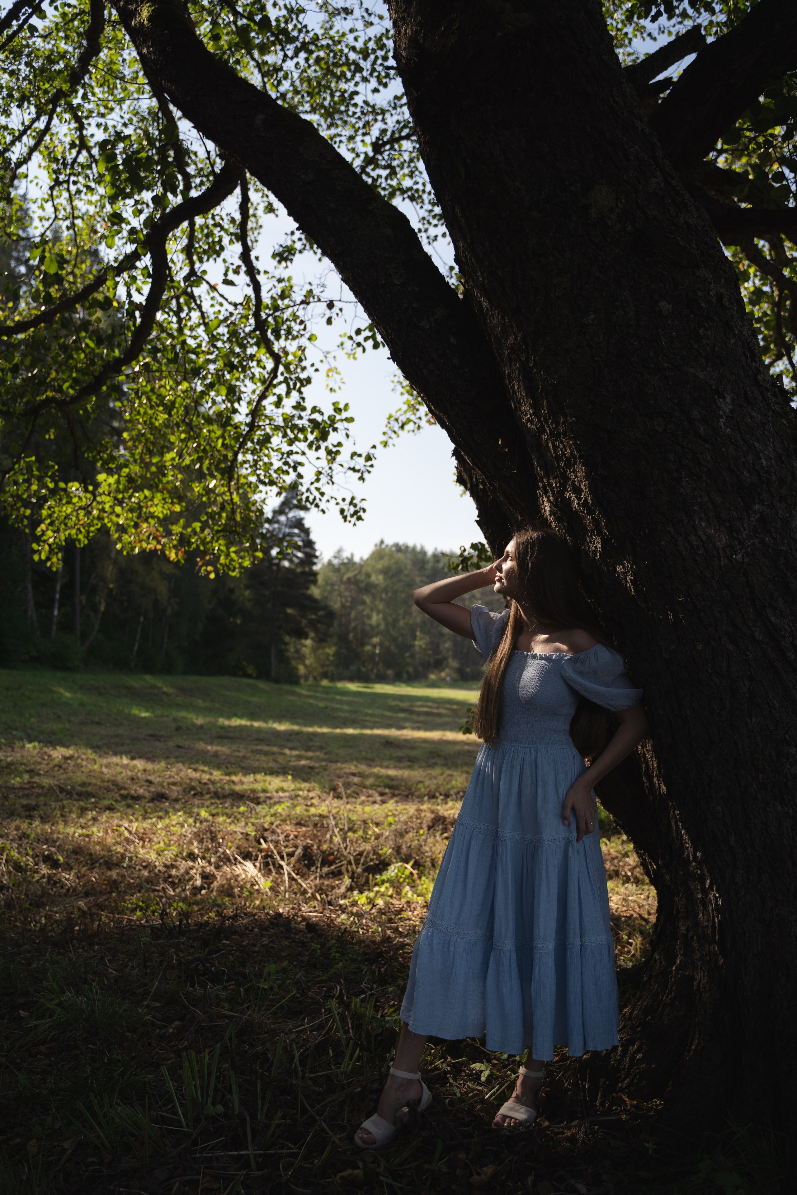 Наталья в Усадьбе Михайловское. Свадебный и семейный фотограф в Пскове и Острове Света Суворова