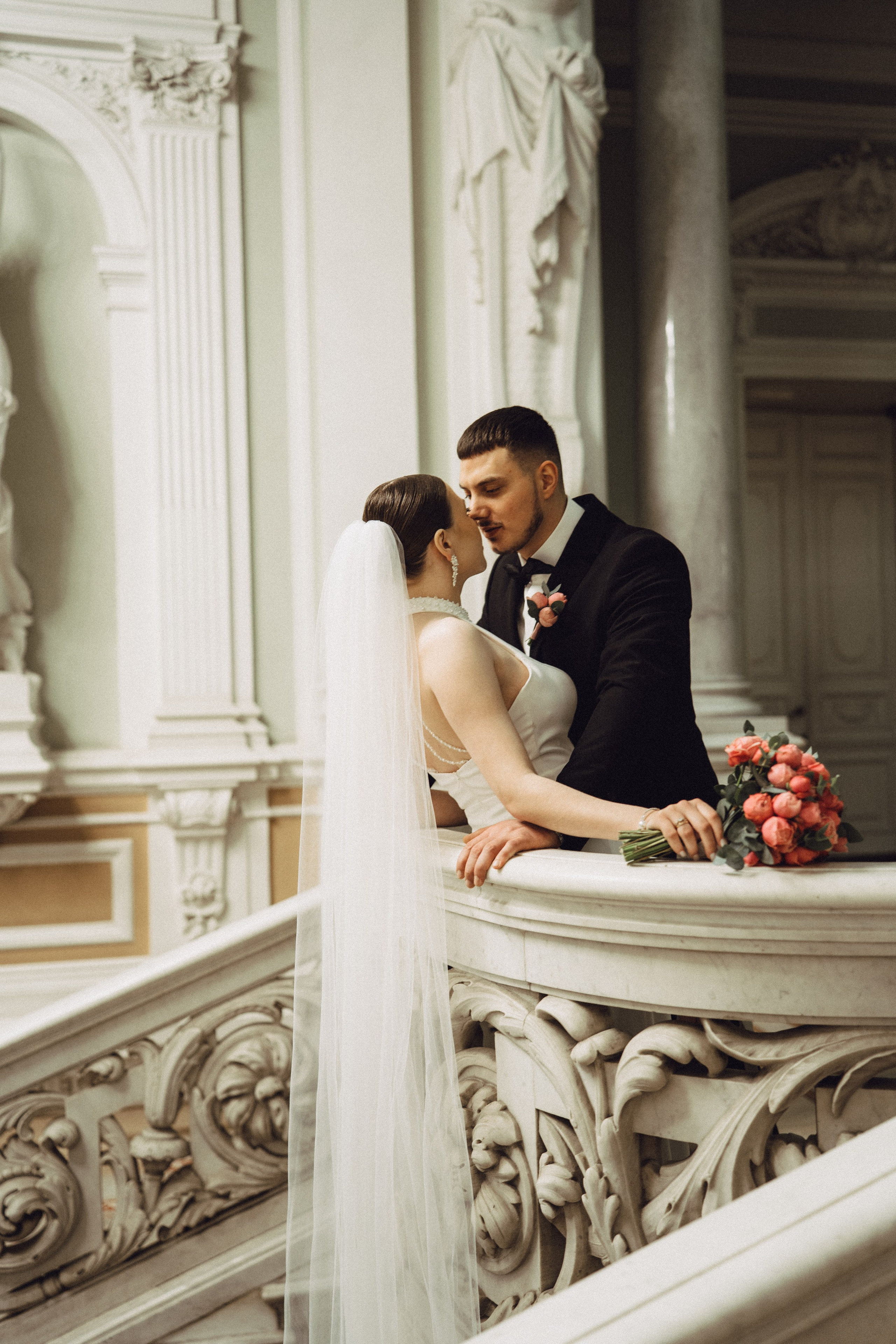 СВАДЕБНАЯ СЬЕМКА В ПЕВОМ ДВОРЦЕ БРАКОСОЧЕТАНИЯ. Профессиональный фотограф, Санкт-Петербург — Виктория Богомолова