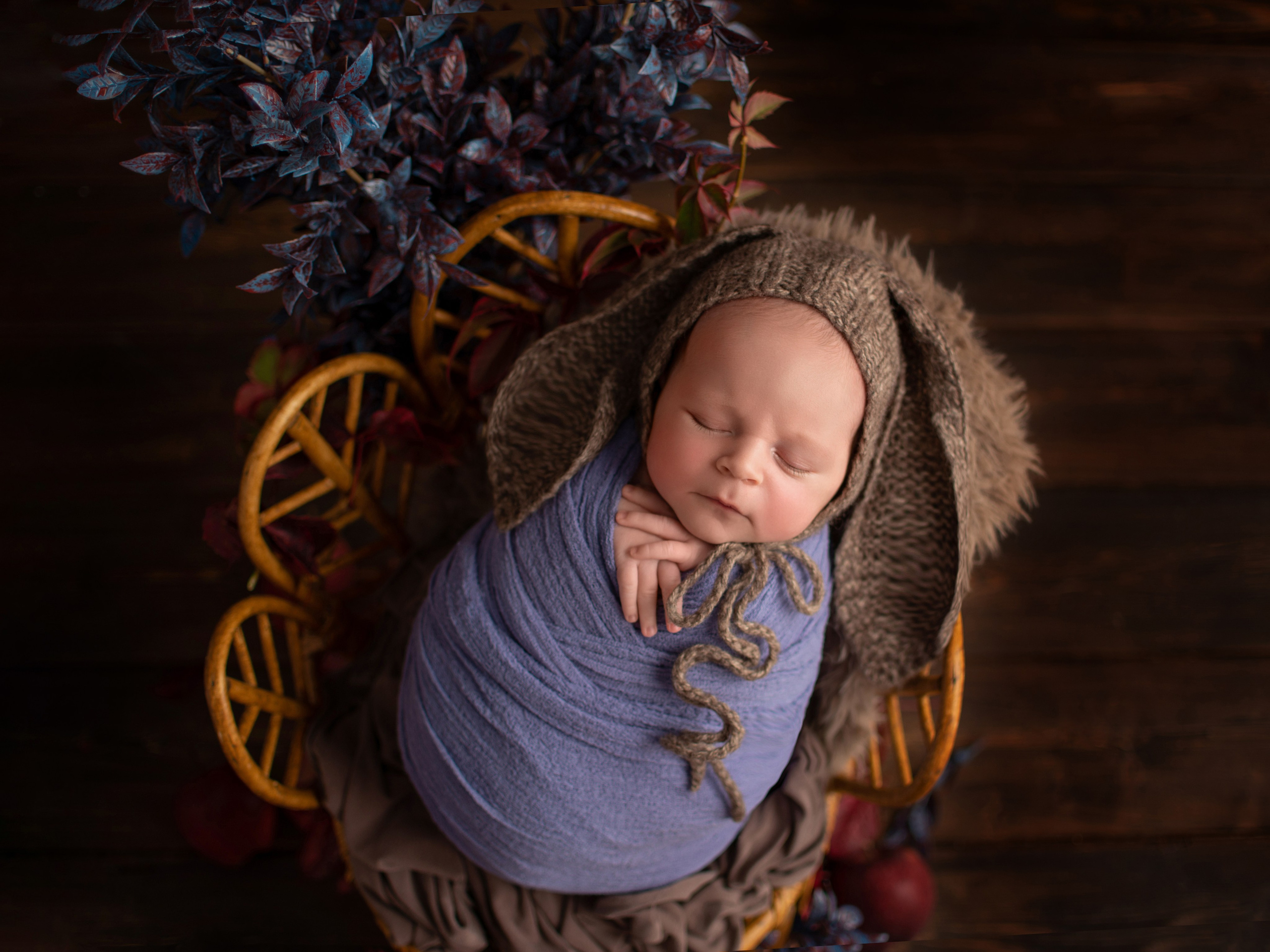 Фотосессия новорожденного в Краснодаре. Фотограф новорожденных Краснодар Малышенко Надежда