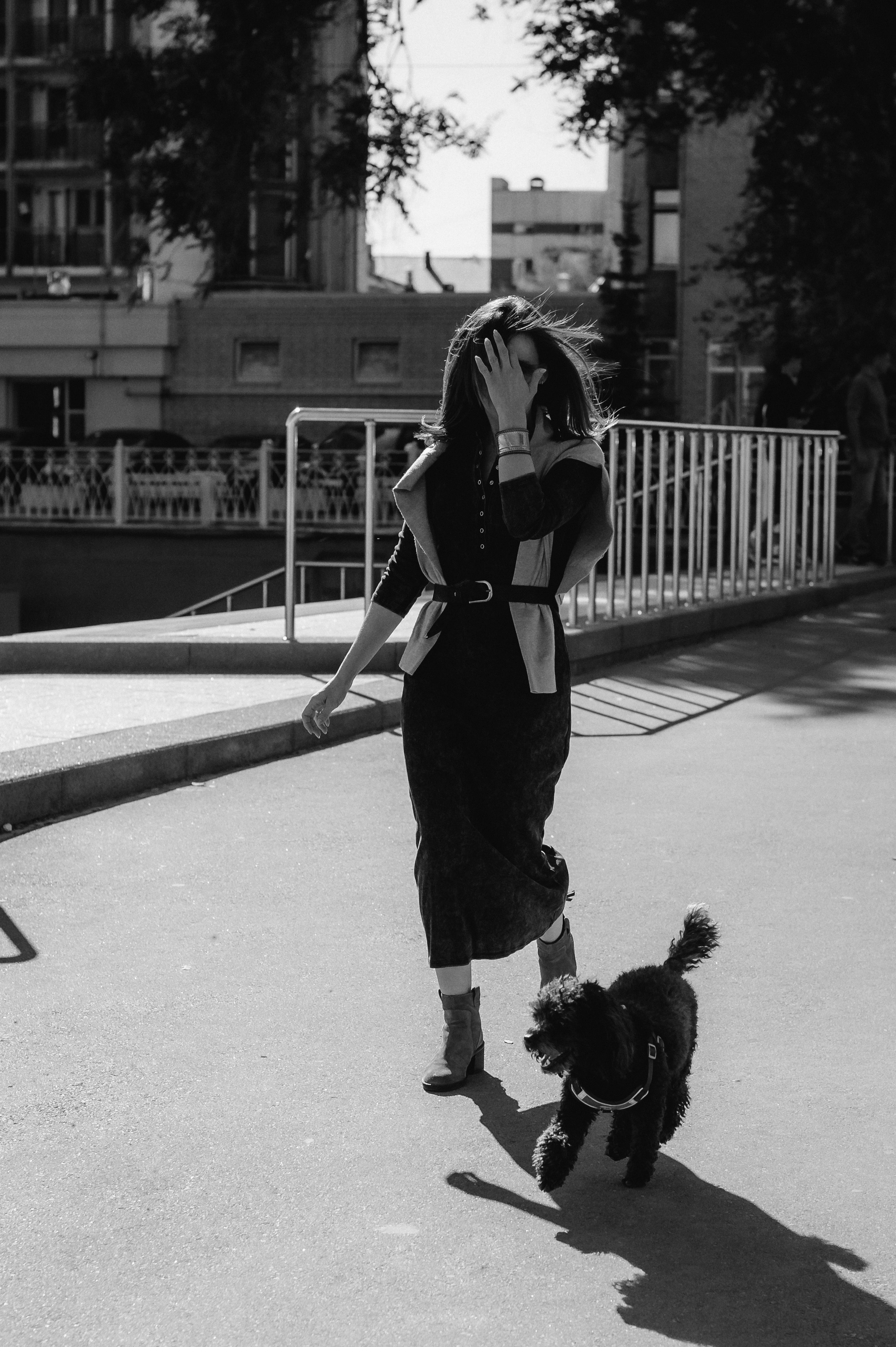 Осенние приключения Чарлика и его хозяек. Фотограф Мария Стрелкова