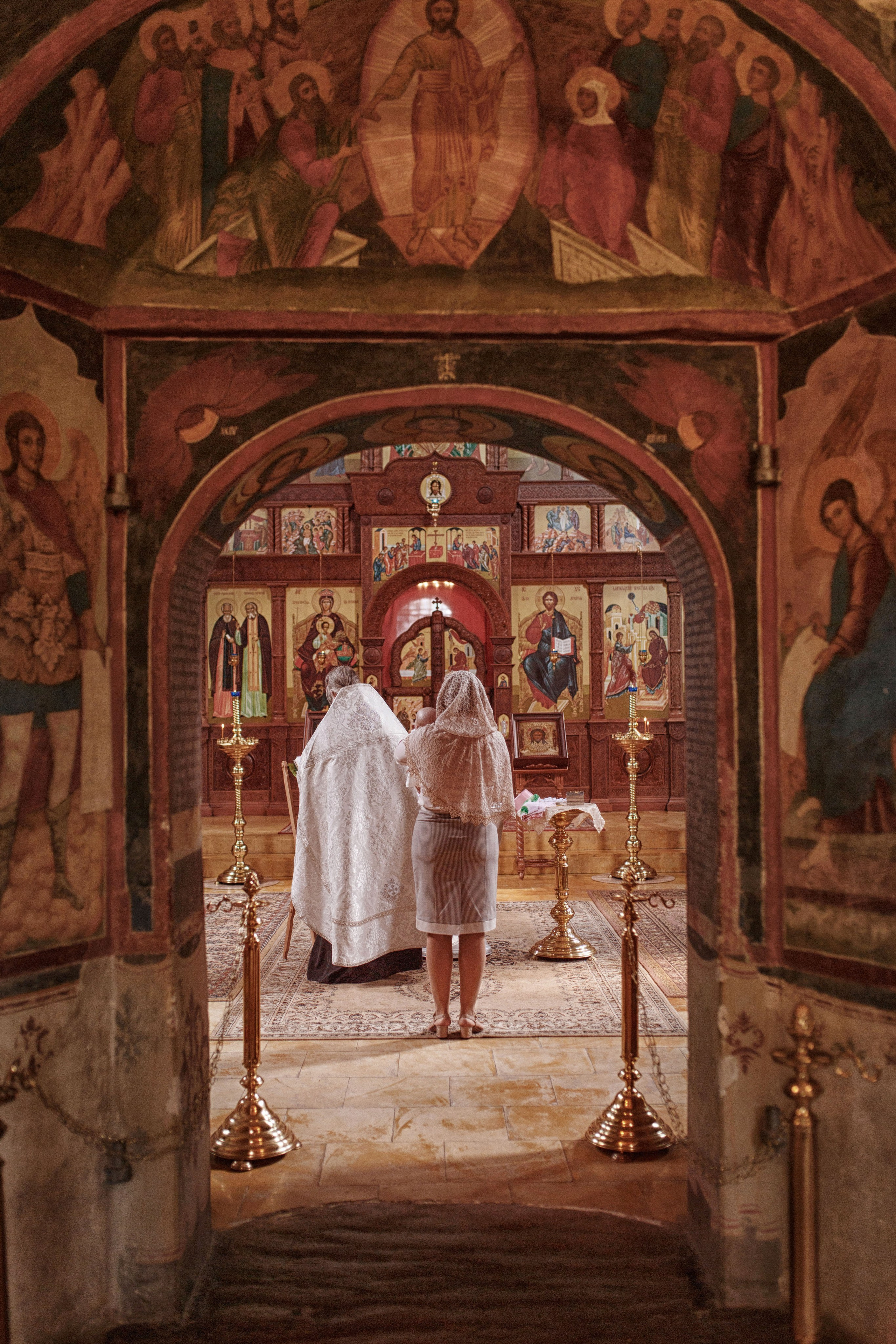 Крещение. Детский и семейный фотограф в Екатеринбурге. Студия «Сюжеты»