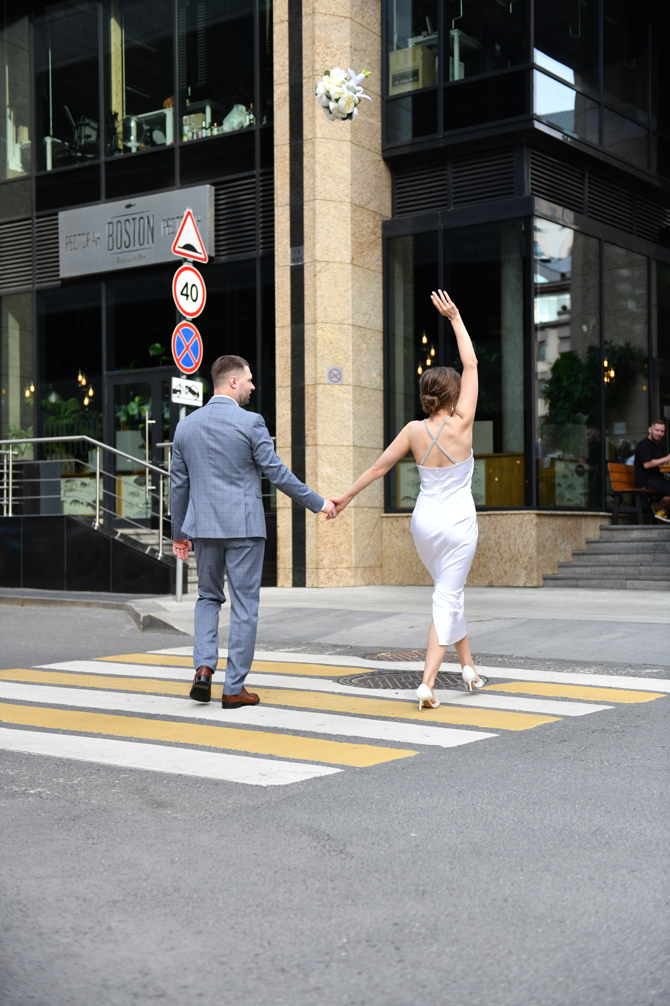 Регистрация брака + Прогулка Дарьи и Павла. Свадебный и портретный фотограф в Москве Галина Борисова