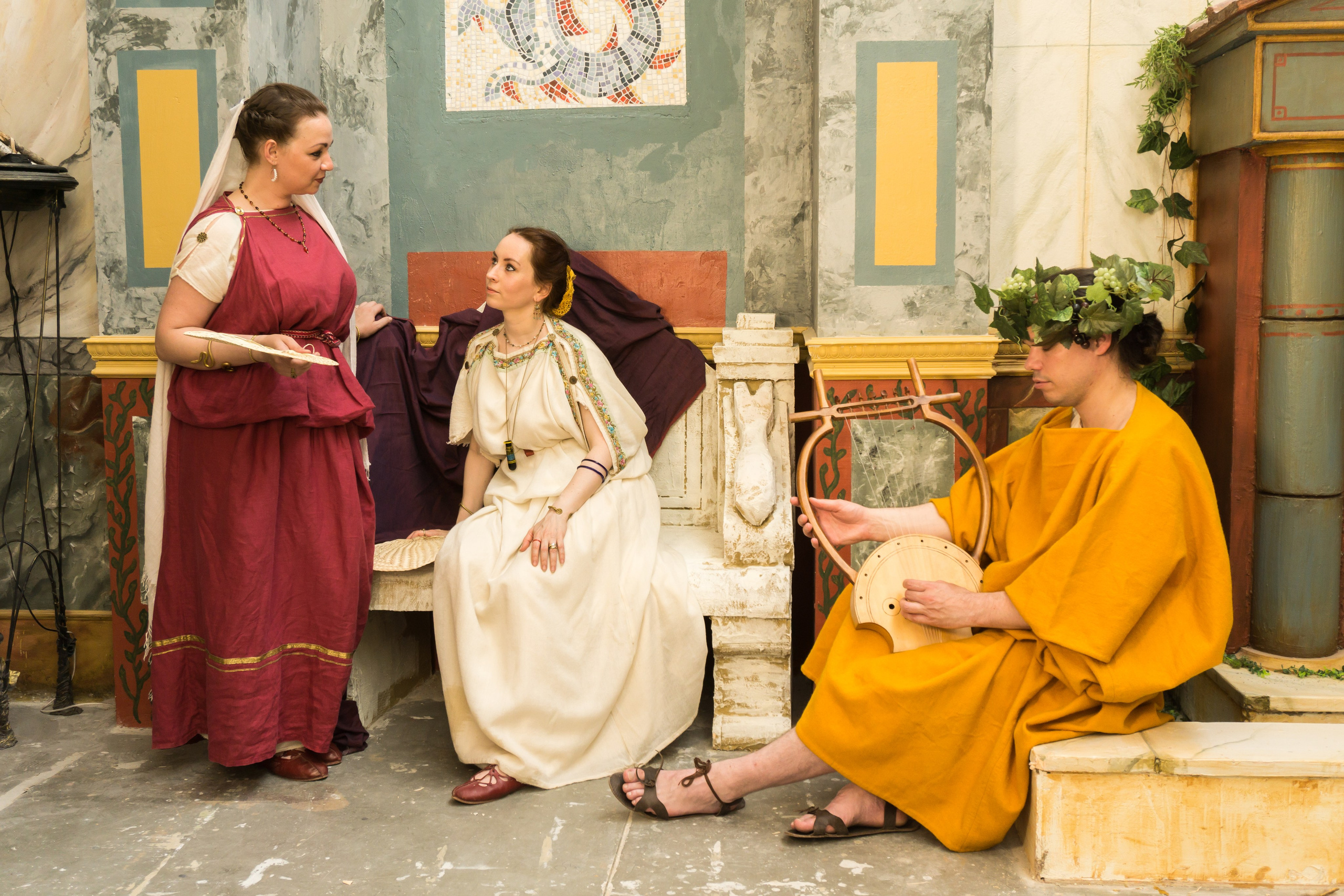 Греческие постановочные кадры. Фотограф