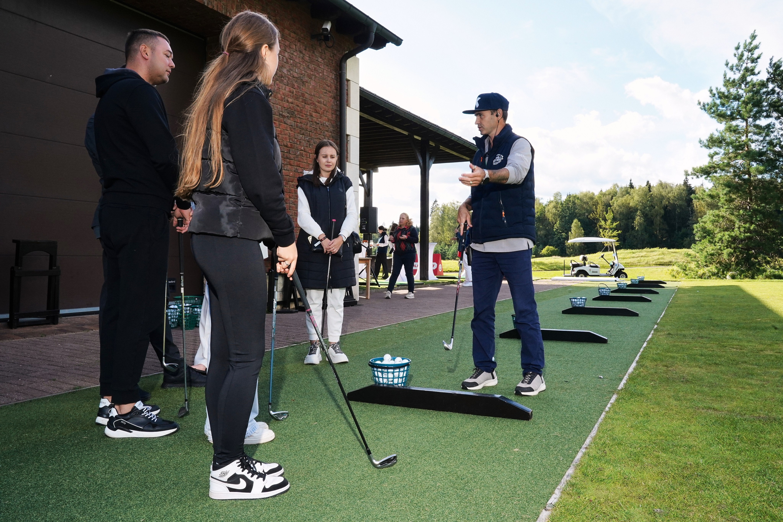 Гольф Пестово X OLIMBET. Фотограф