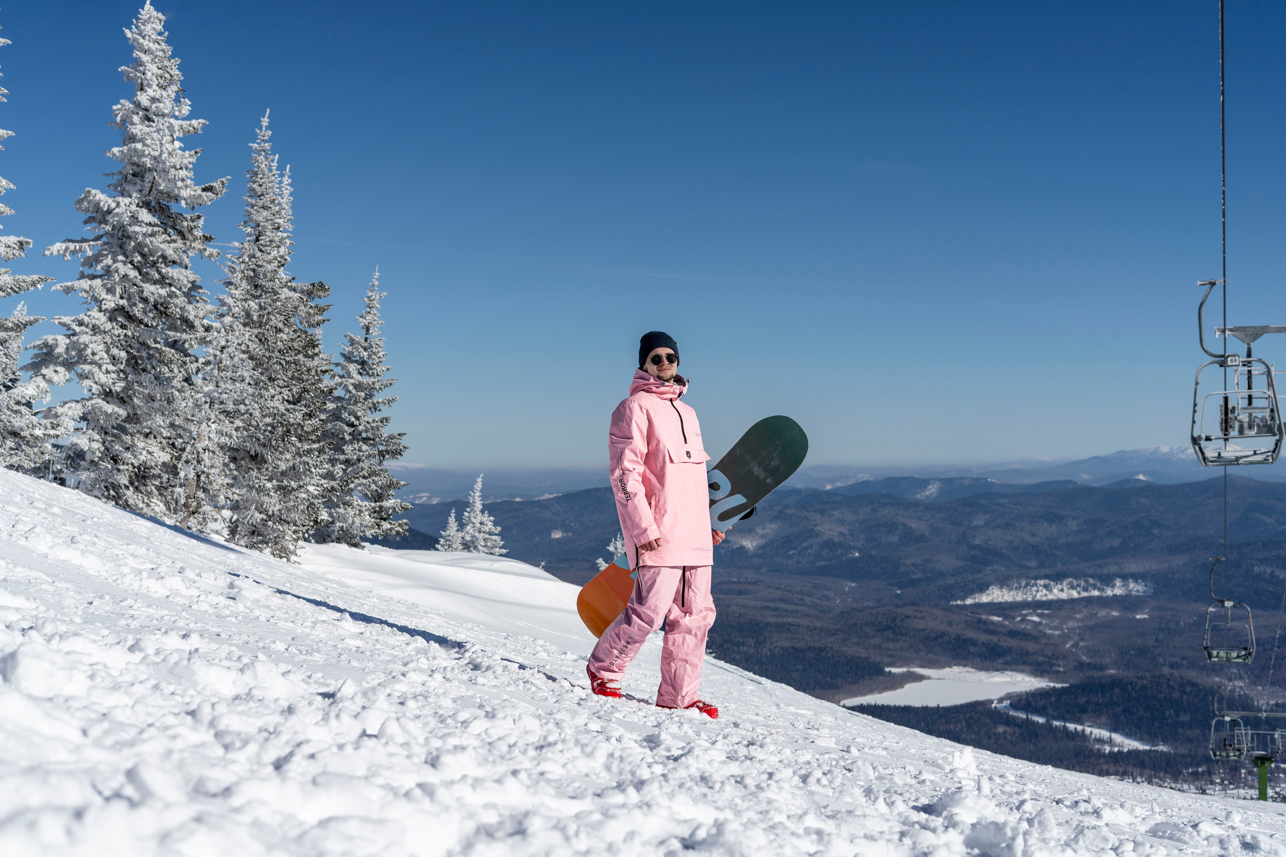 Фотосессия на вершине. Анастасия Паршукова — фотограф Шерегеш Новосибирск