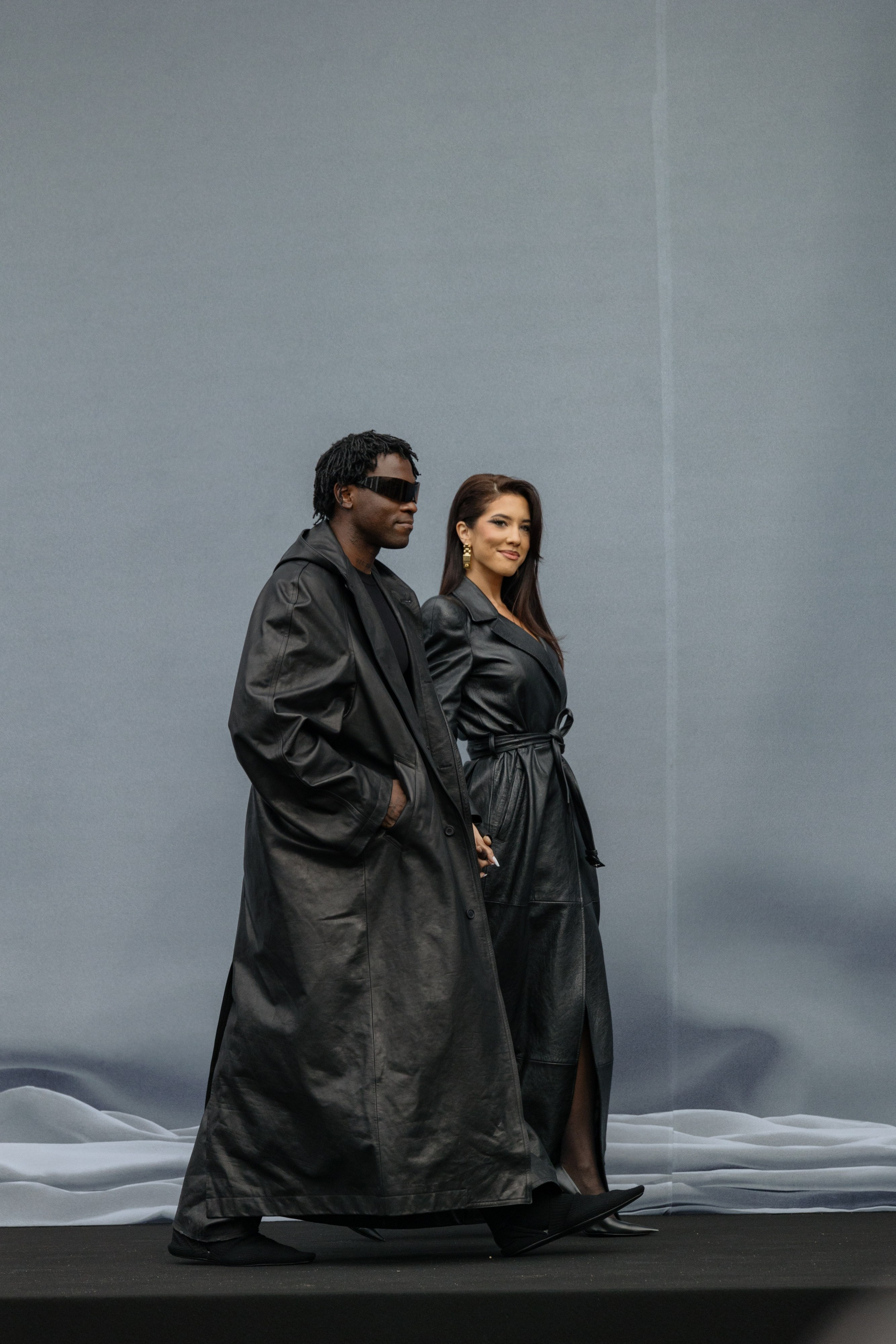 BALENCIAGA PFW WOMENSWEAR FALL-WINTER 24/25. Photographer in Milan Ivan Goncharov