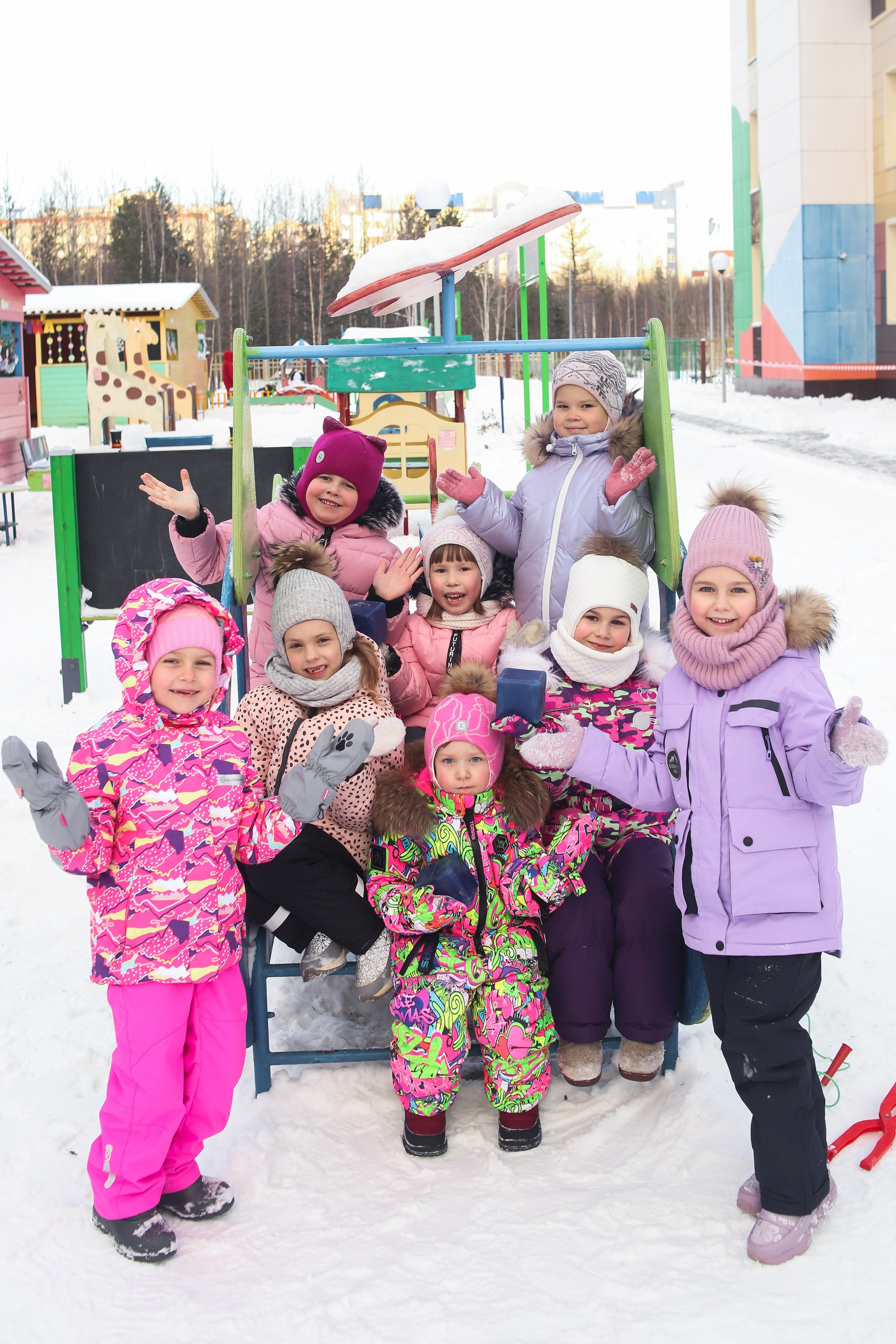 Уличная съемка для детского садика. Фотограф в Сургуте Брызгунова Анастасия