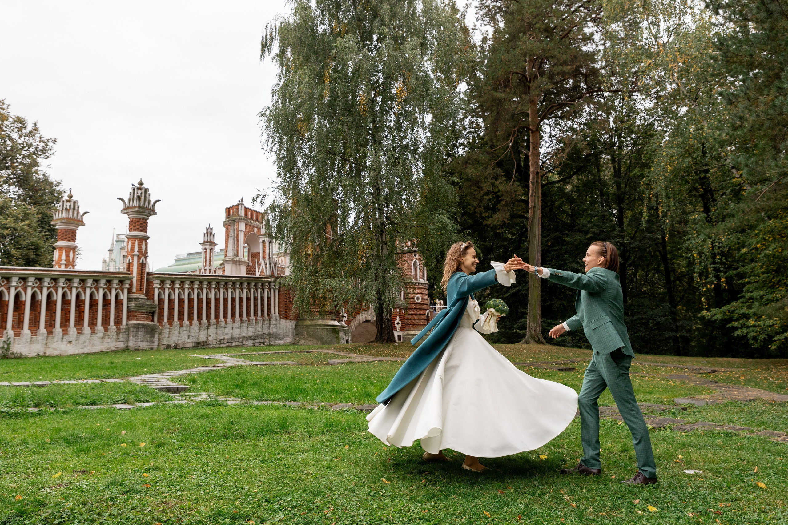 Свадьба в Царицыно. Фотограф в Москве Десятова Ксения