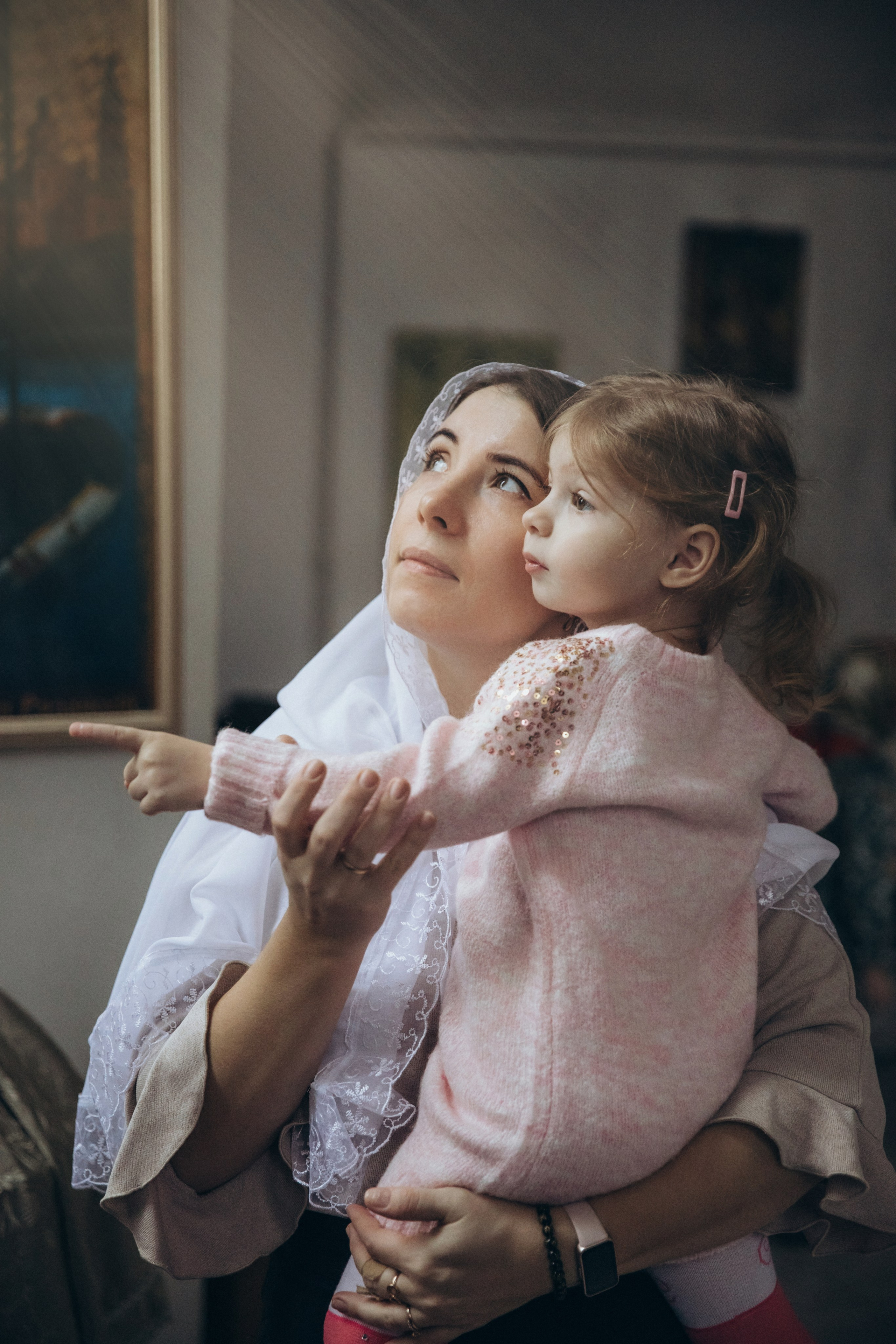 Крещение Веры. Фотограф на крещение в Рязани. Семейный фотограф