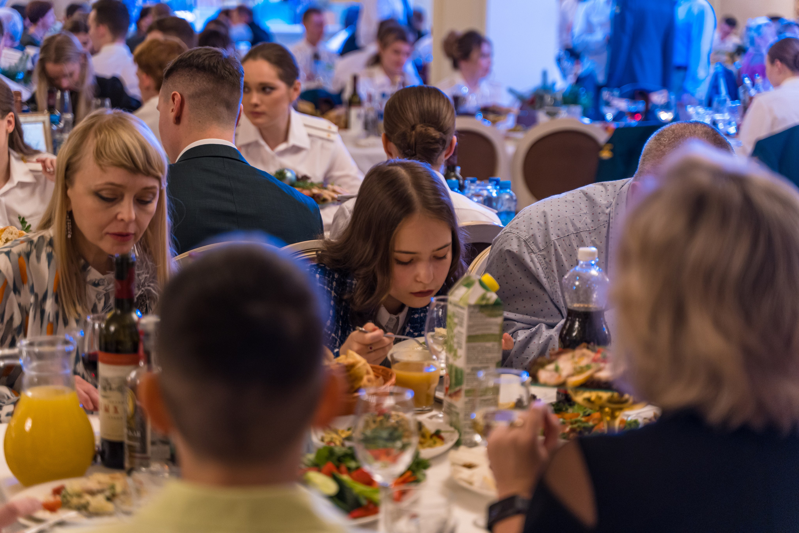 Фотосъемка выпуска военной академии и вручение дипломов