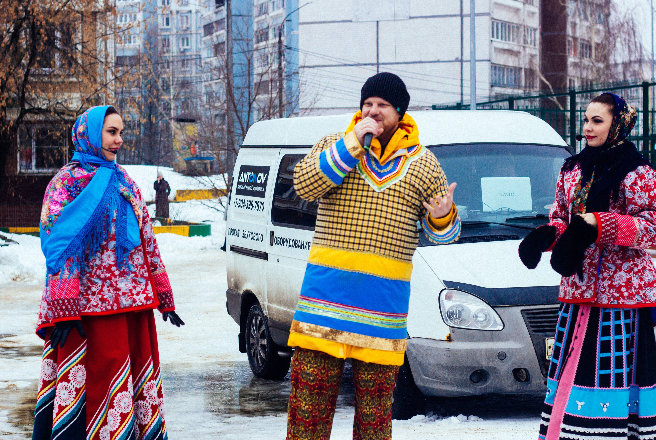 Дворовая ёлка. Детский и семейный фотограф, фотограф мероприятий Нижний Новгород