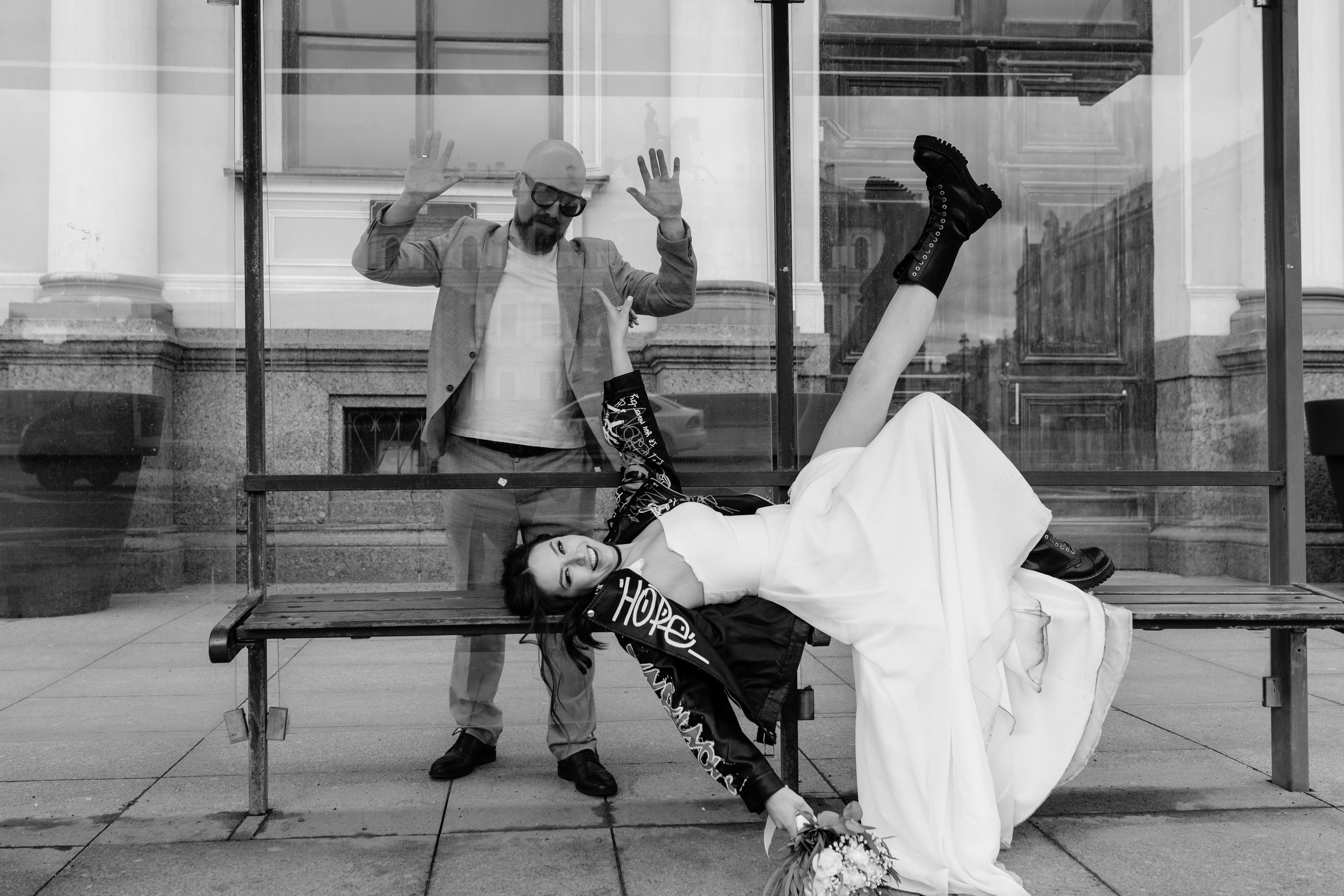 Два образа на этих снимках. Свадебный фотограф СПБ