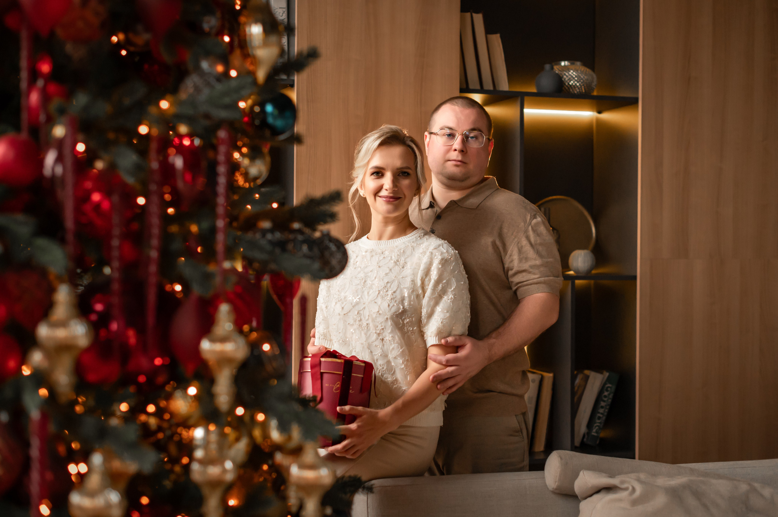 Семья Екатерины в студии Мимика