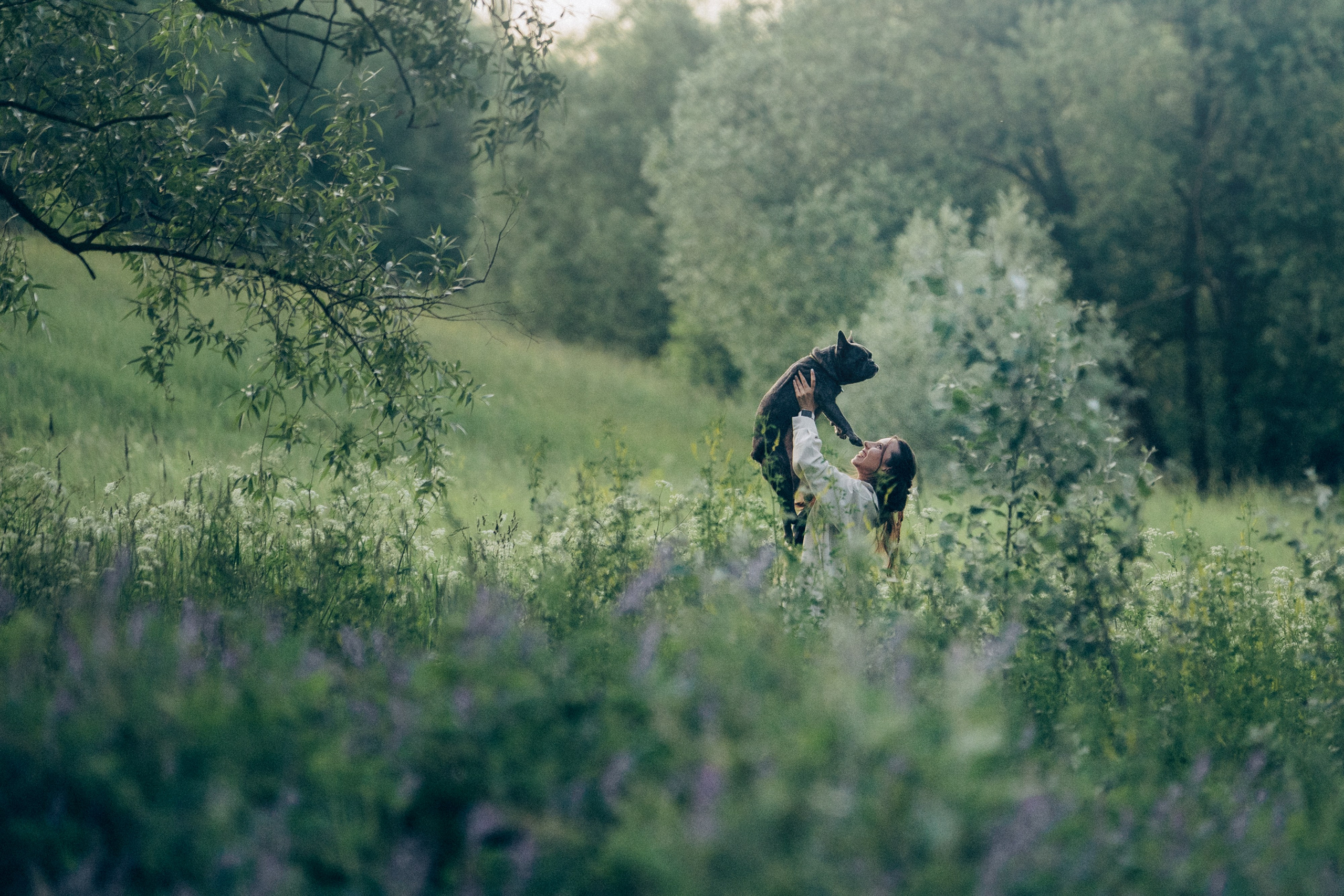 Аня и Чак. Фотограф анималист в Москве и Санкт-Петербурге Свиридова Анна