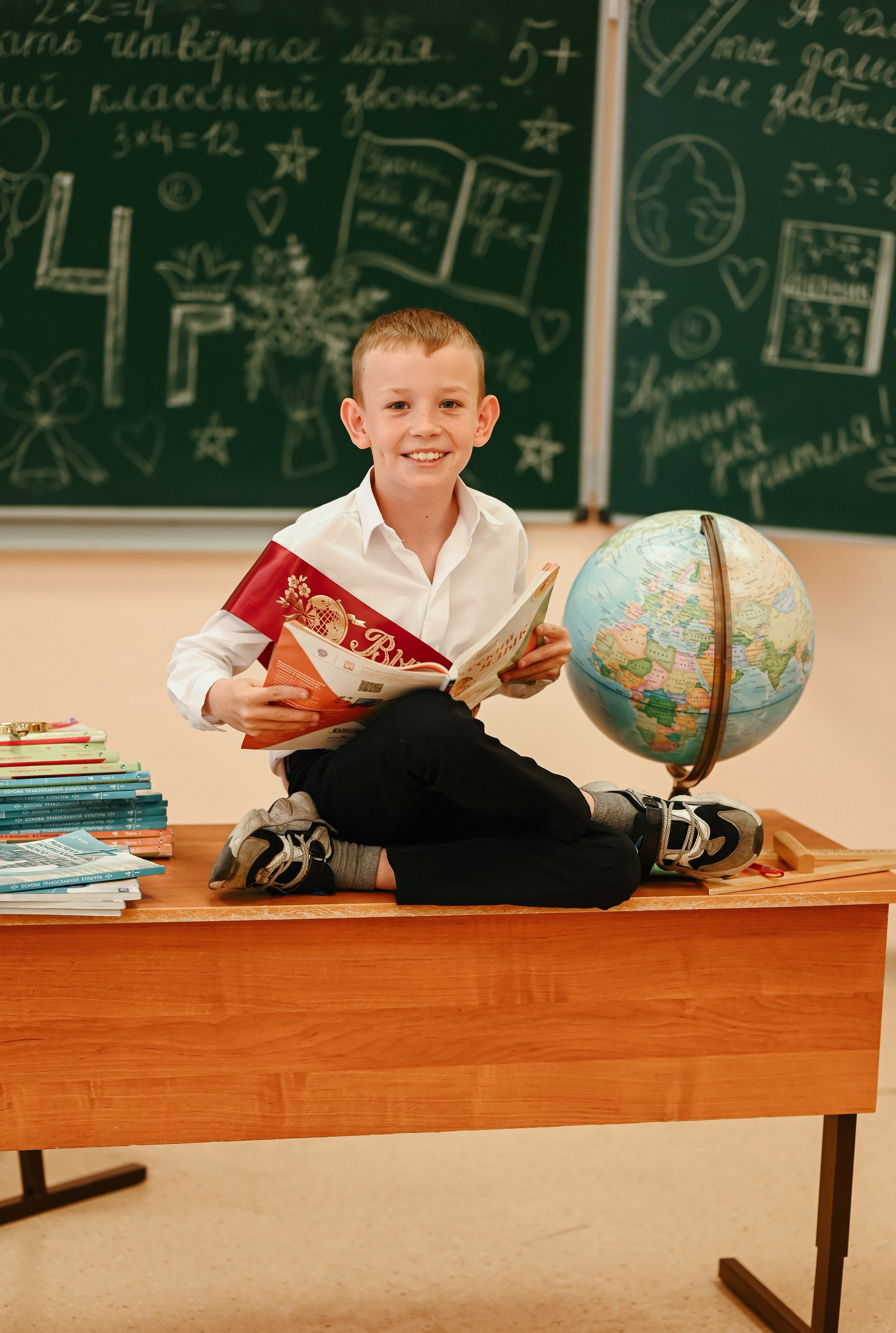 Школа съёмка в классе. Фотограф Алёна Мил