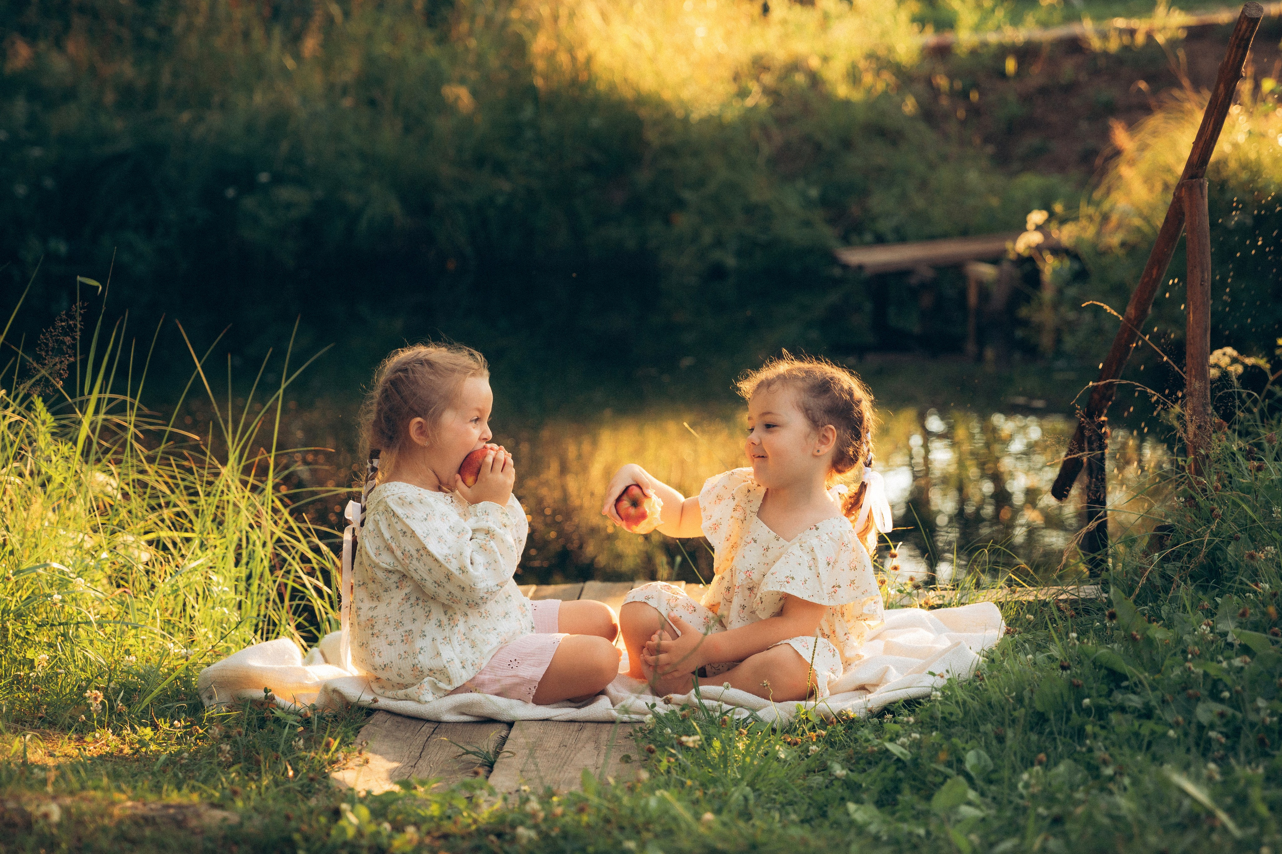 ТЕОНА, ЕВА И ЯБЛОКИ. Женский и семейный фотограф Елена Петрова