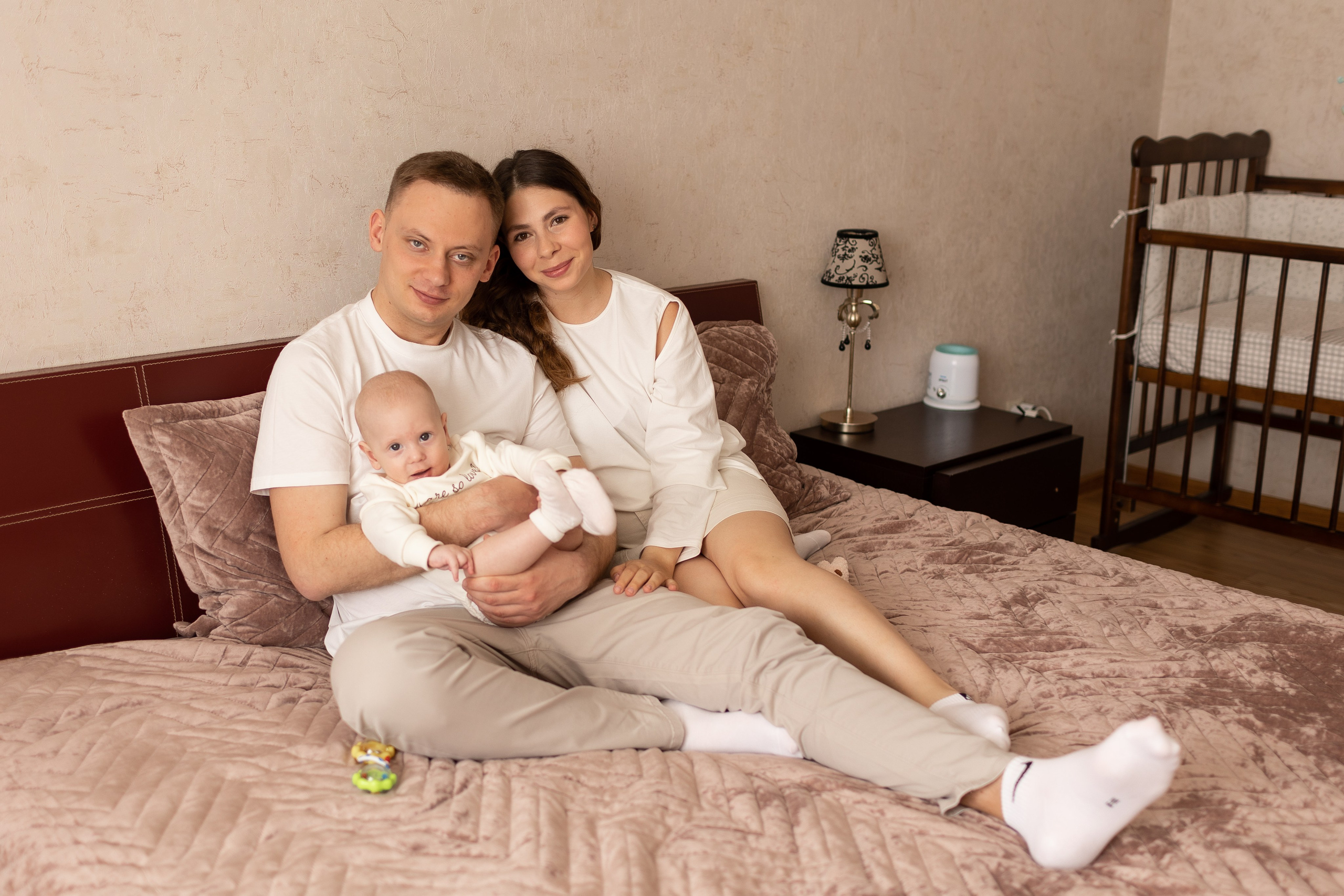 Домашняя семейная история. Портретный и семейный фотограф в Краснодаре Оксана Сараева