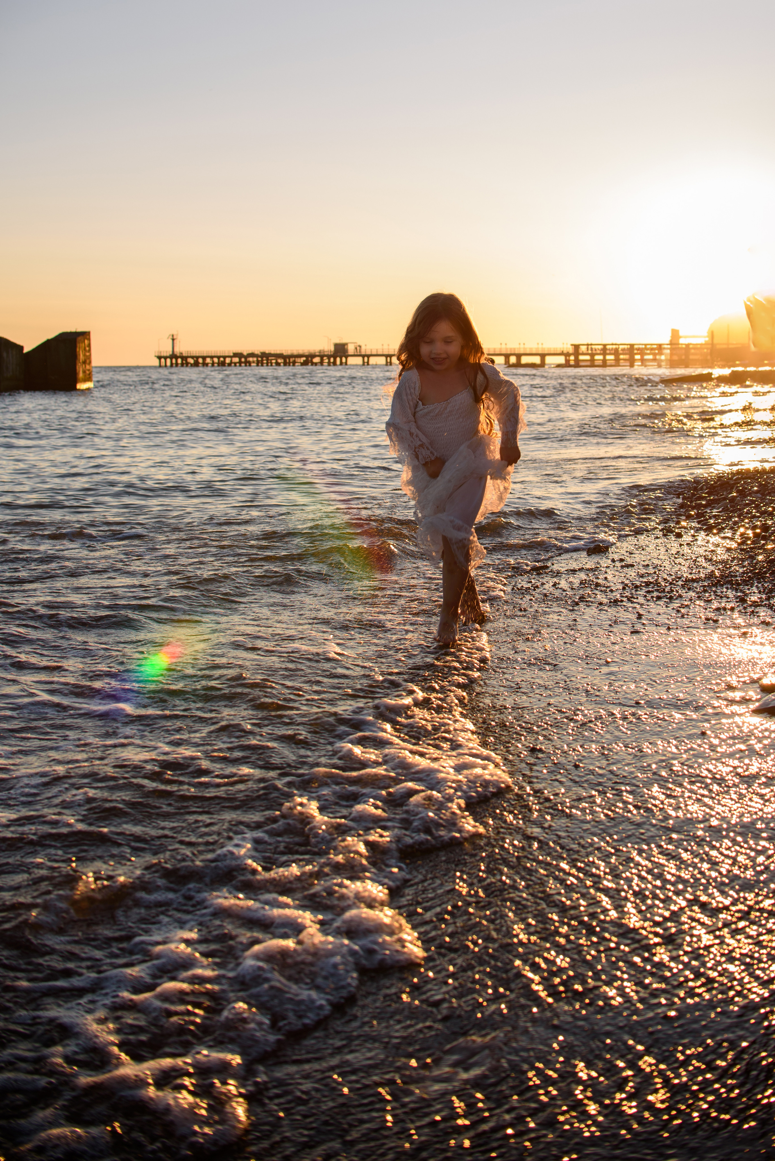 Закатная фотосессия. Детский студийный фотограф Сочи