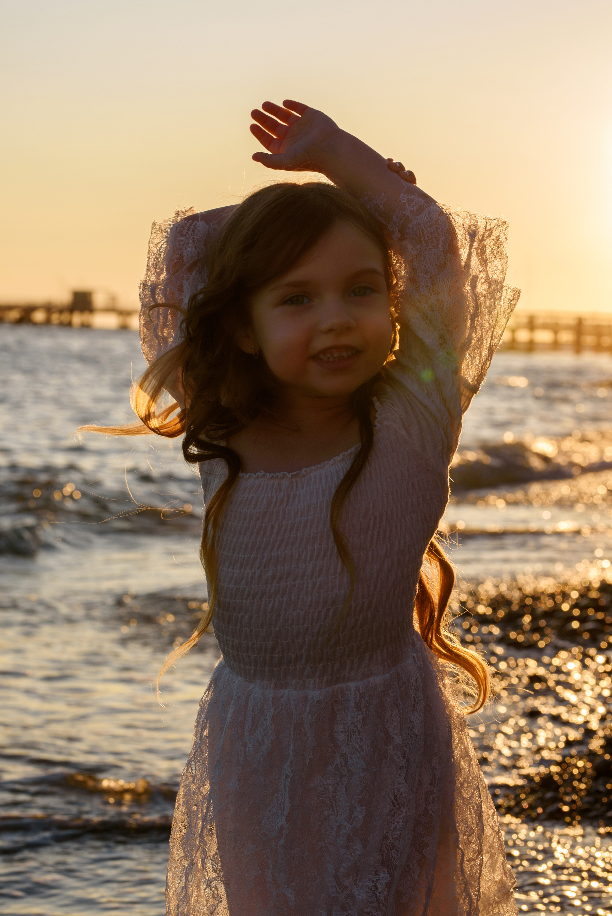 Закатная фотосессия. Детский студийный фотограф Сочи