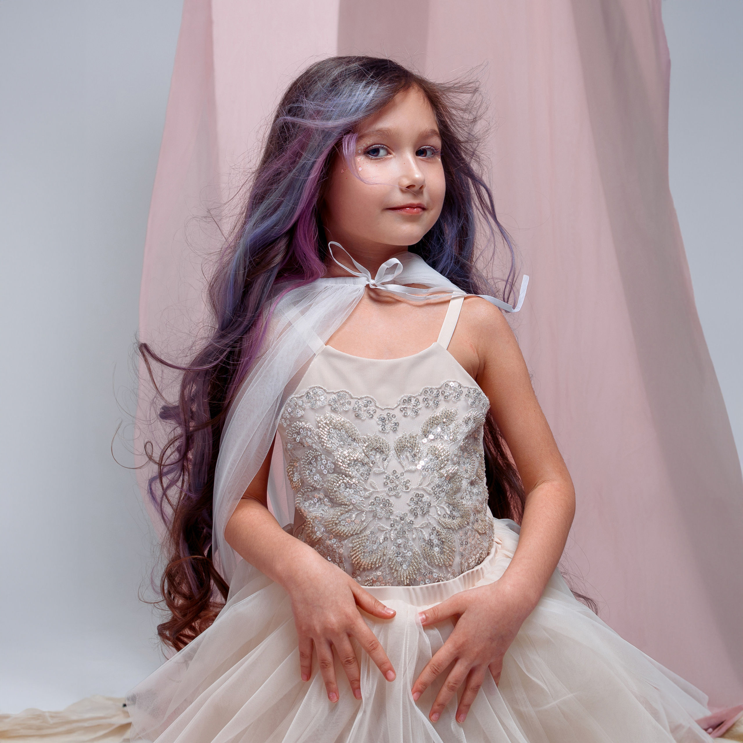 Фотосессия девочек. Детский студийный фотограф Сочи