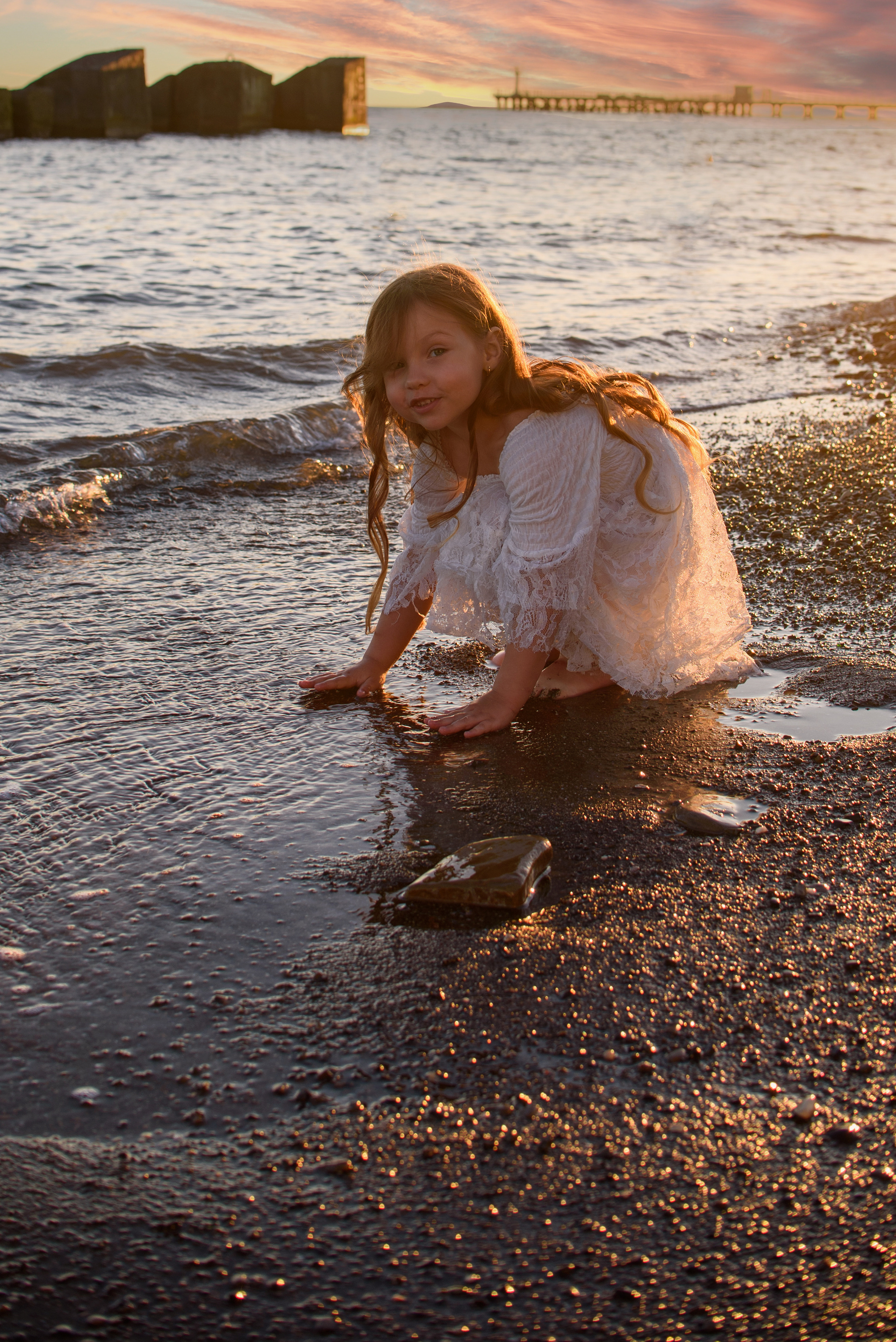 Закатная фотосессия. Детский студийный фотограф Сочи