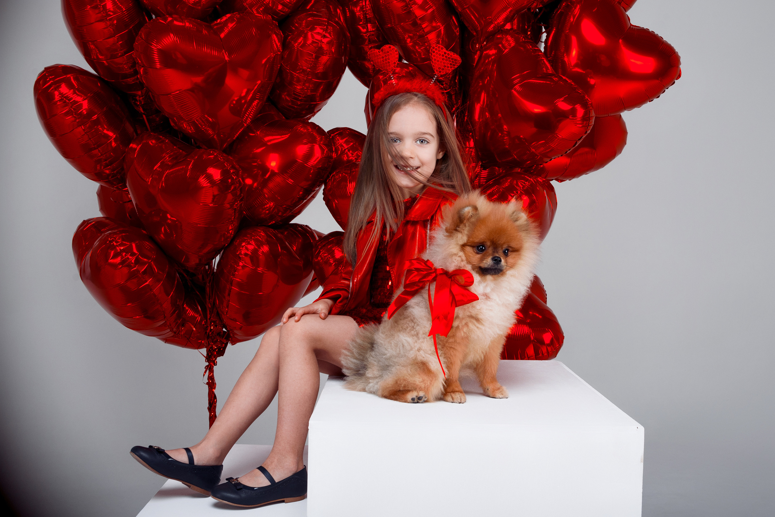 Фотосессия на 14 февраля. Детский студийный фотограф Сочи