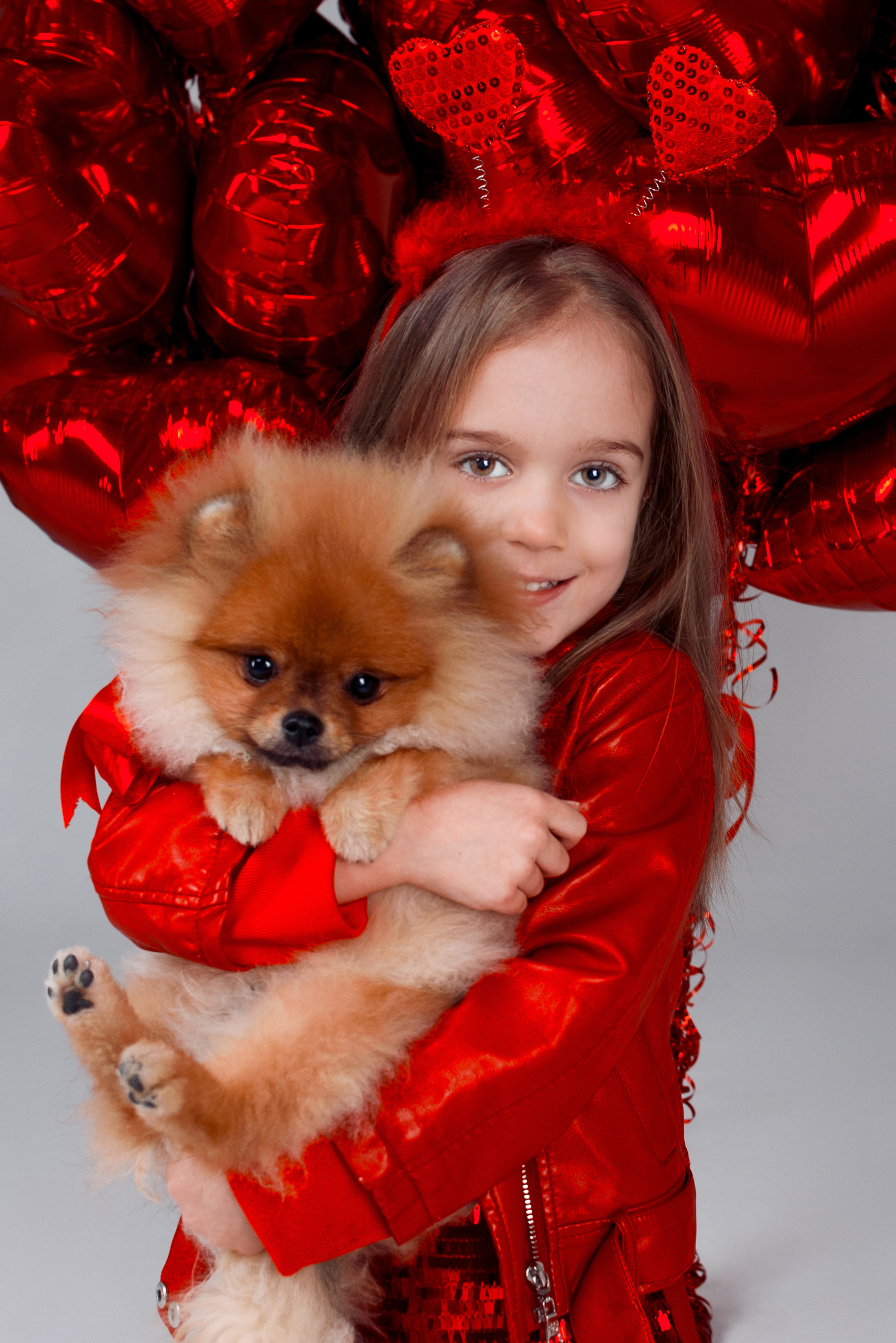 Фотосессия на 14 февраля. Детский студийный фотограф Сочи