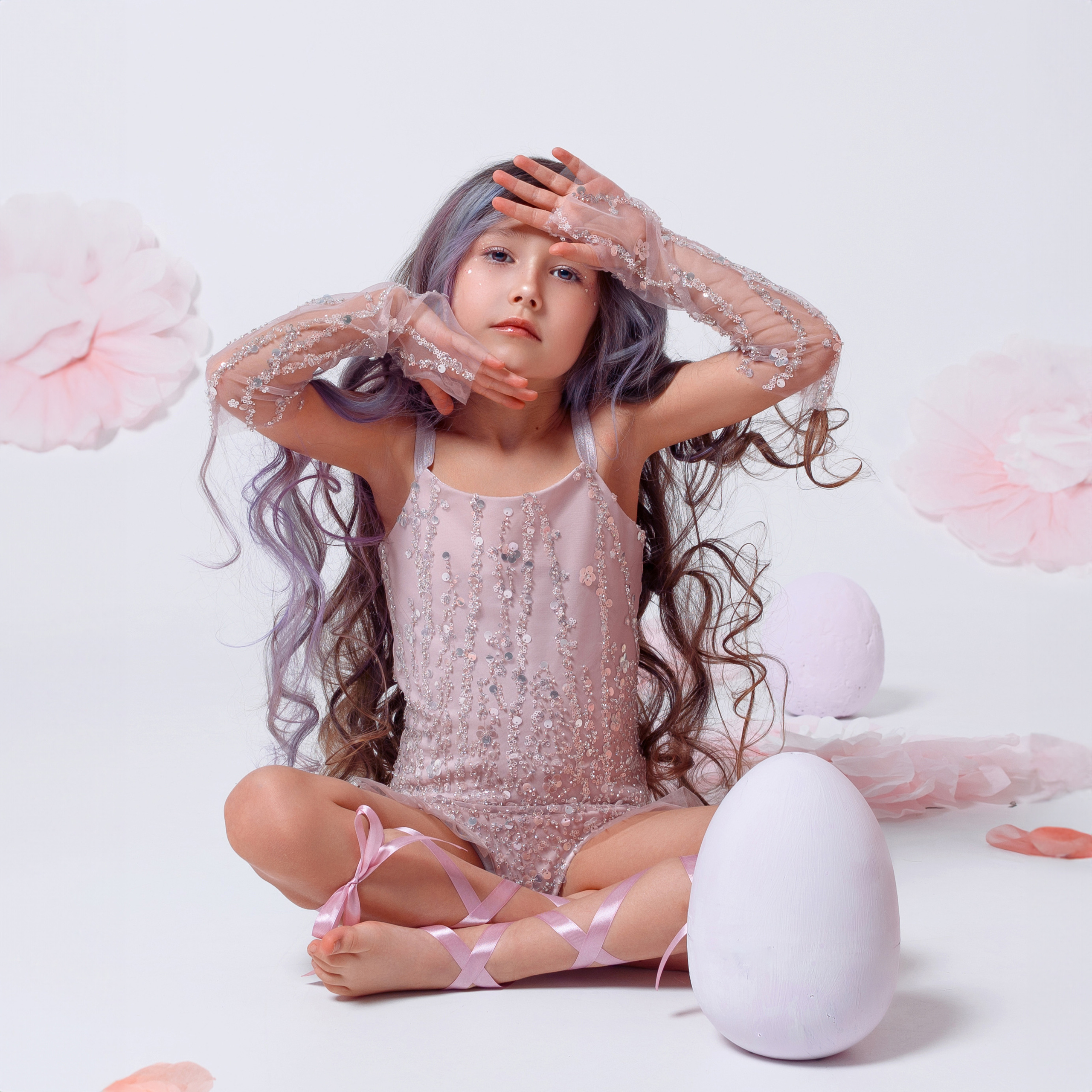 Фотосессия девочек. Детский студийный фотограф Сочи