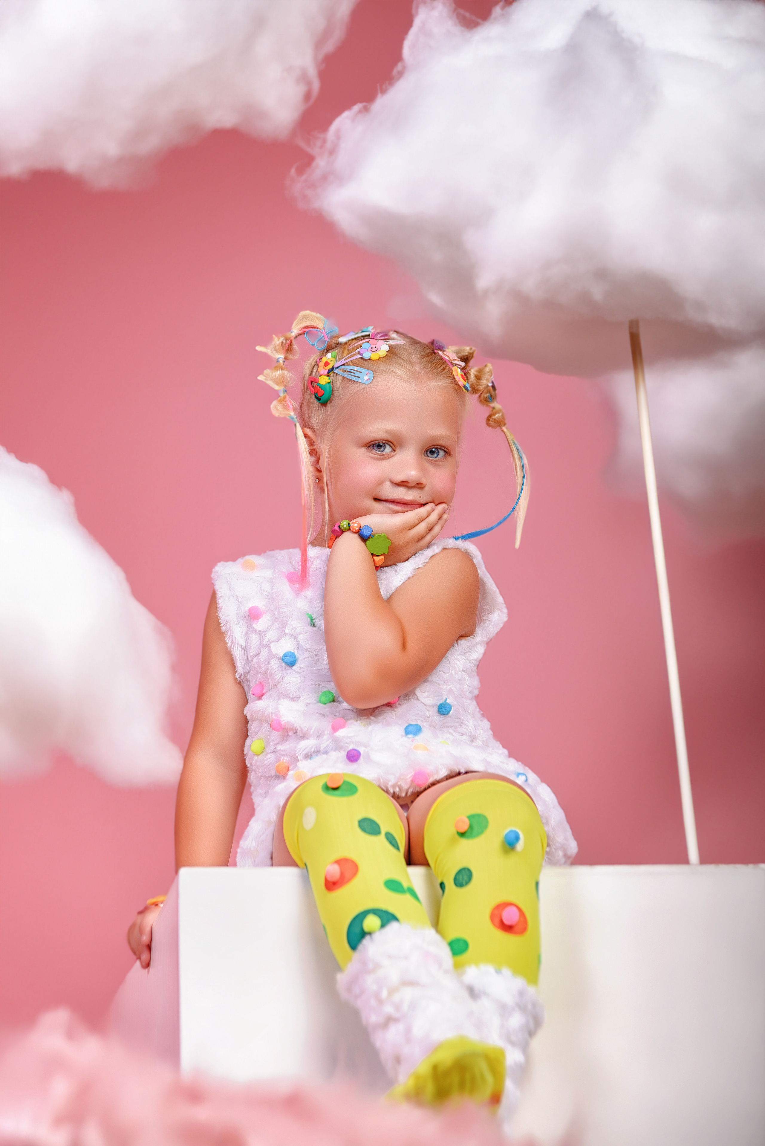 Веселая детская фотосессия. Детский студийный фотограф Сочи