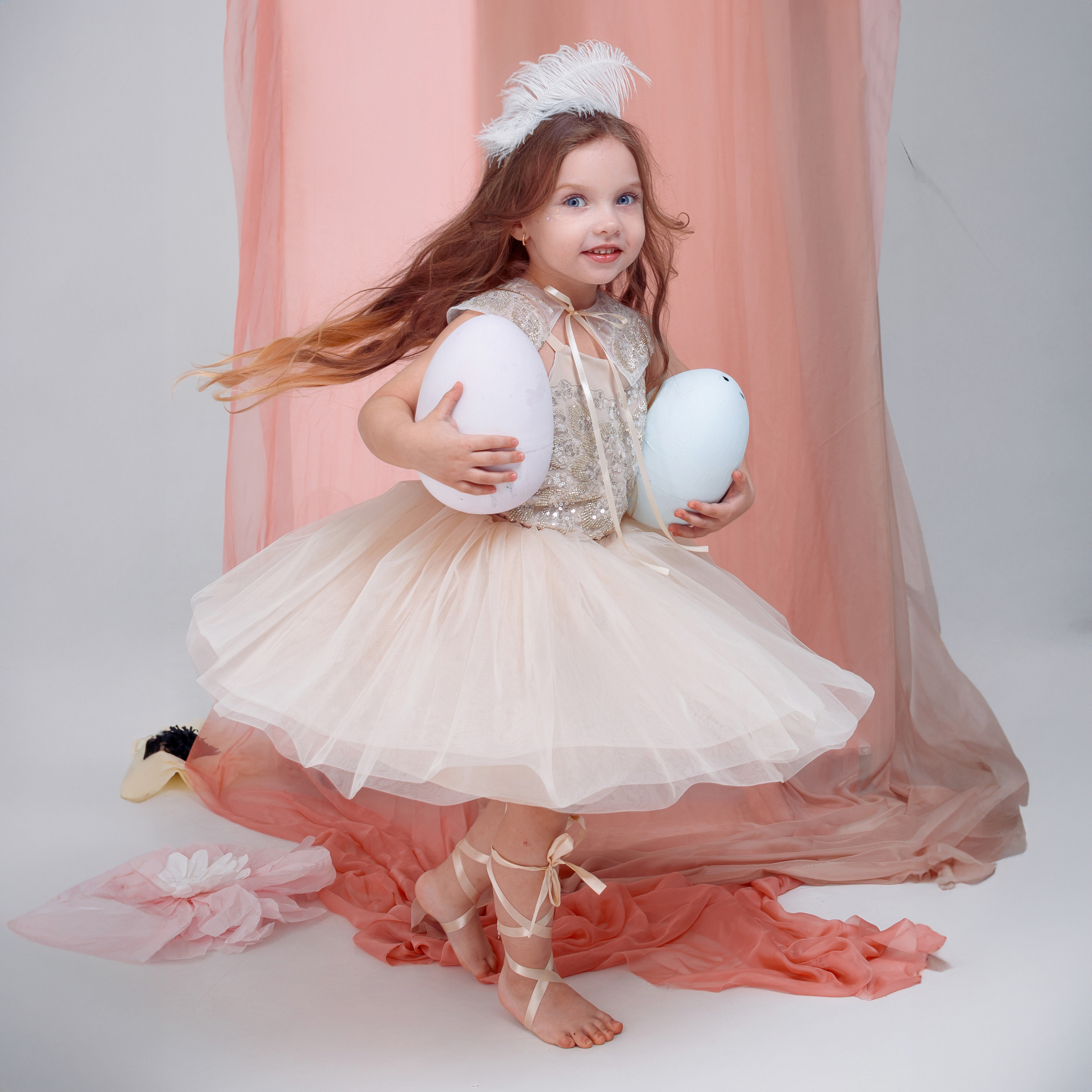 Фотосессия девочек. Детский студийный фотограф Сочи