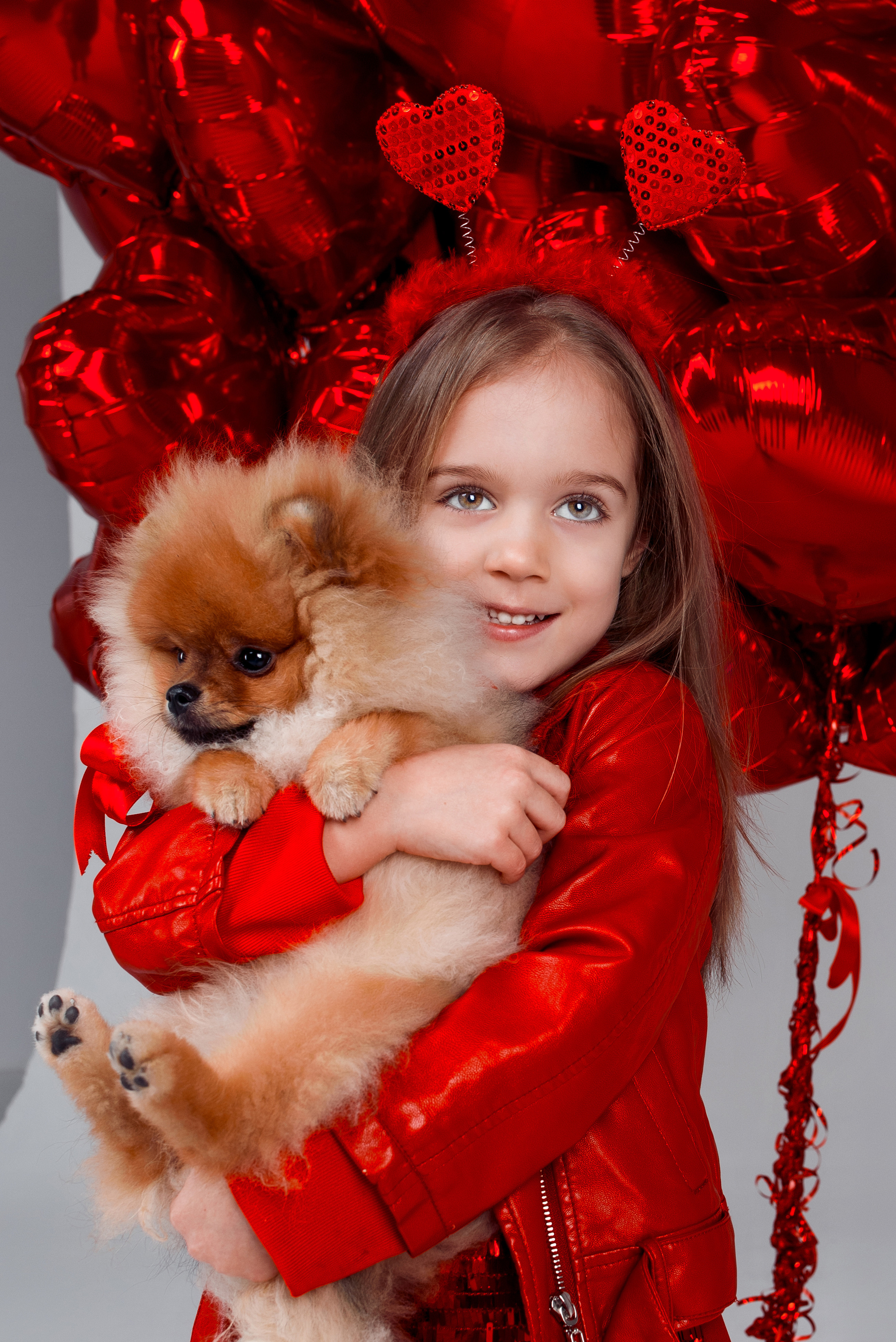 Фотосессия на 14 февраля. Детский студийный фотограф Сочи