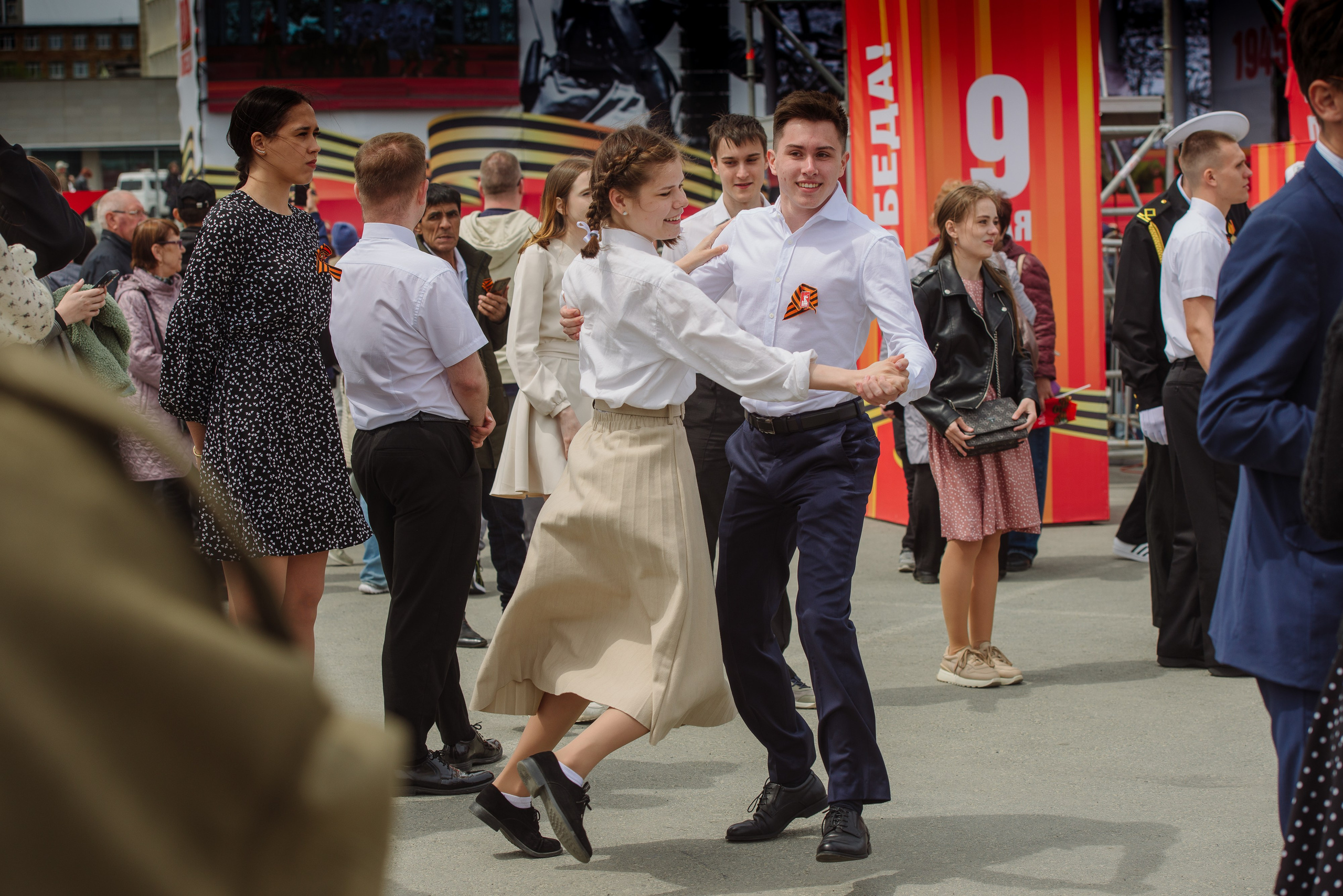 9 мая Центральная плащадь. Фотограф Мария Каюрова