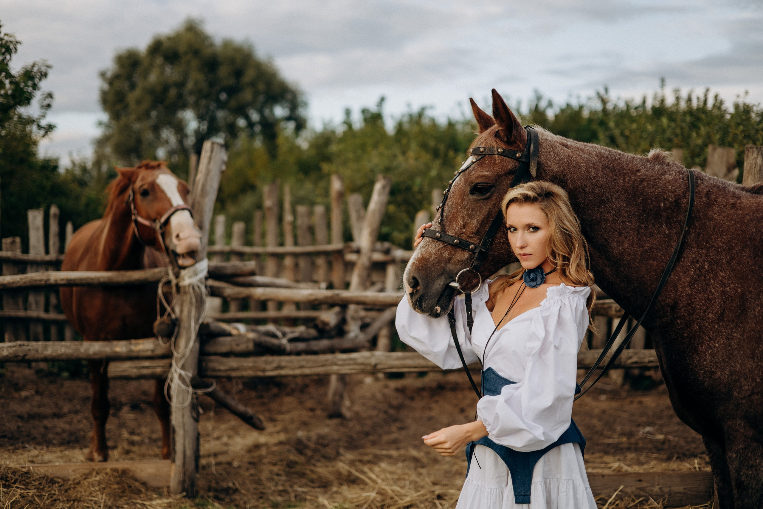 Фотоистория в конюшне. Портретный и семейный фотограф в Воронеже Ксения Ремизова