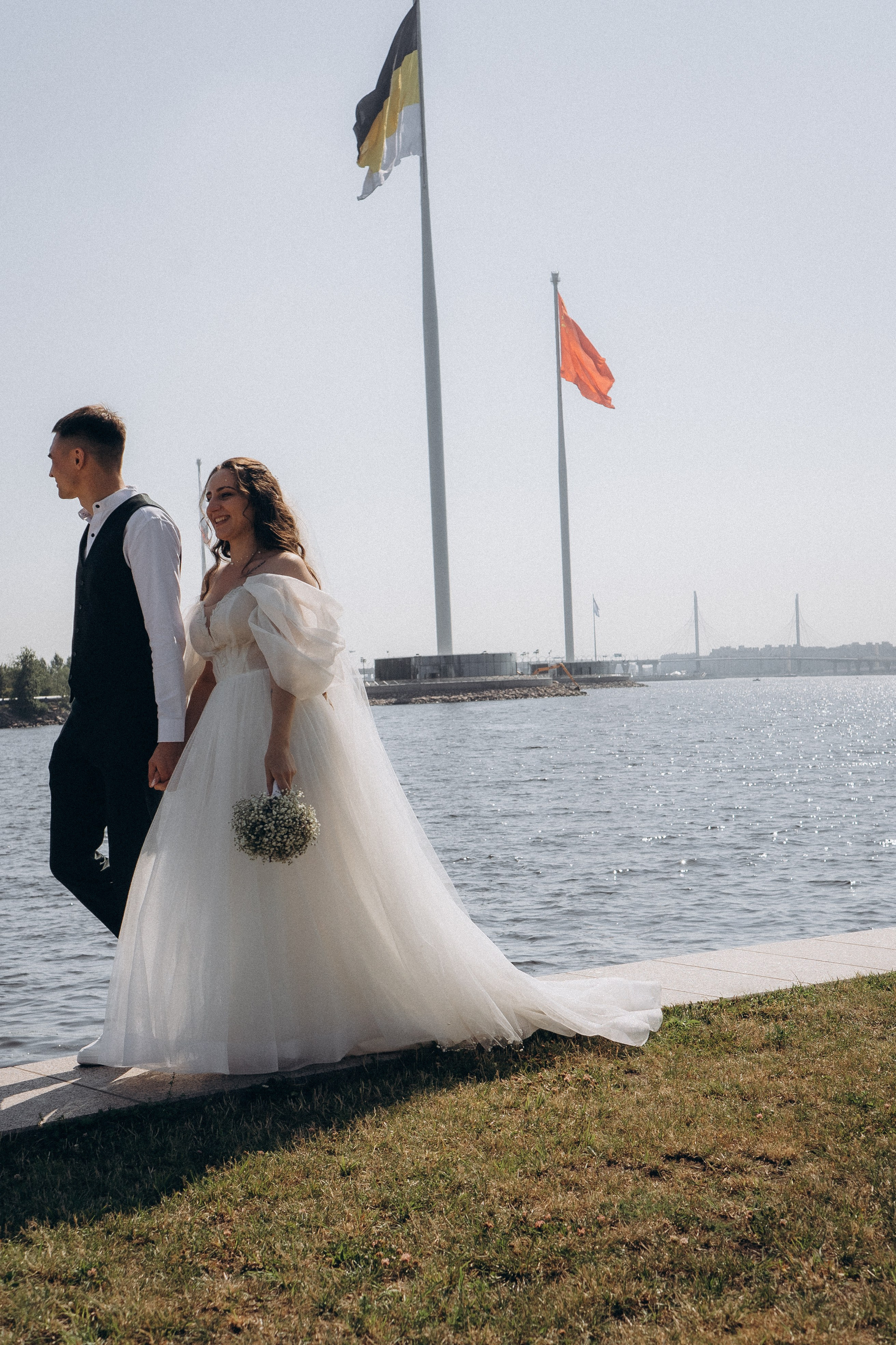 СВАДЕБНАЯ СЬЕМК В ПАРКЕ 300-ЛЕТИЯ. Профессиональный фотограф, Санкт-Петербург — Виктория Богомолова