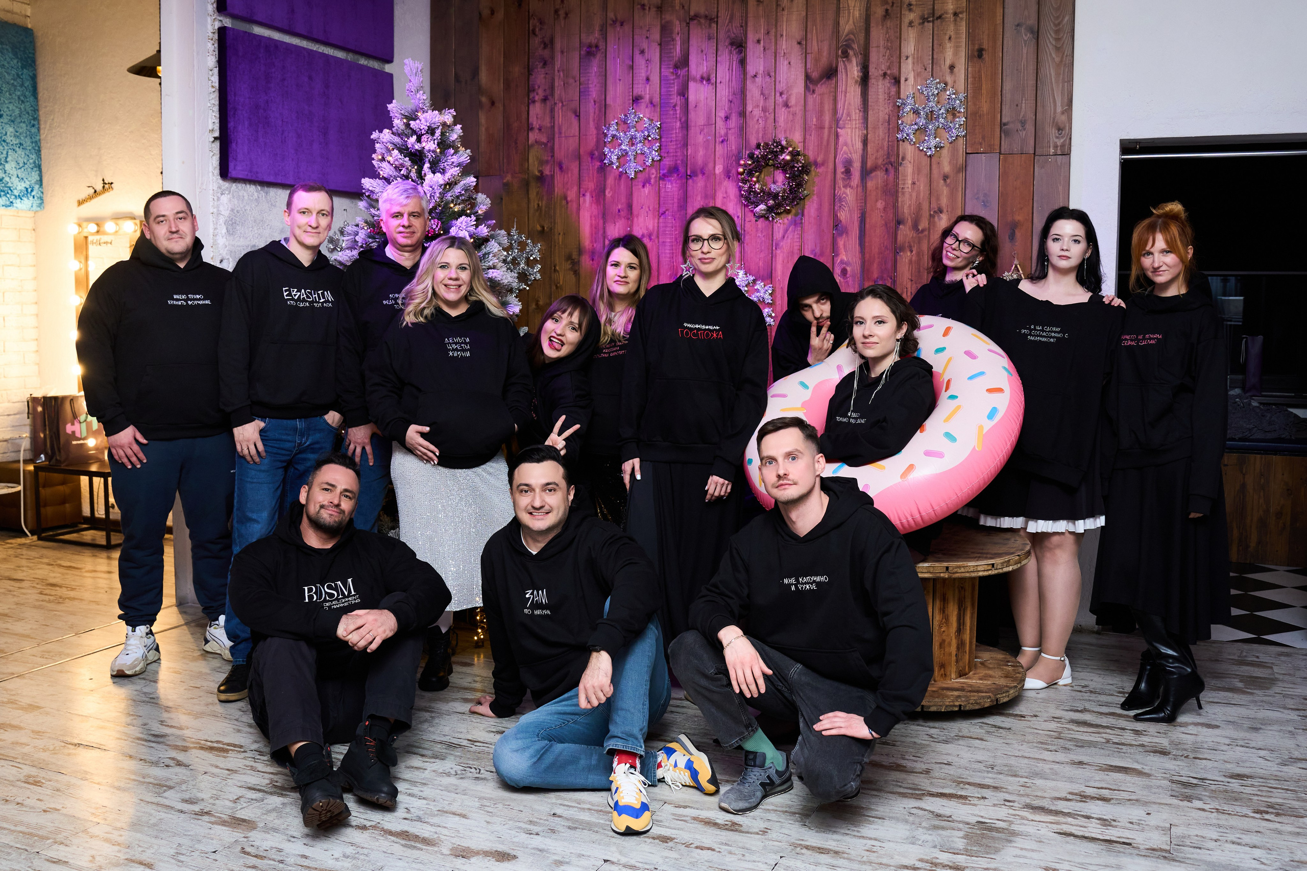 Новогодний корпоратив HitMedia. Елизавета Мальгина, фотограф в Москве