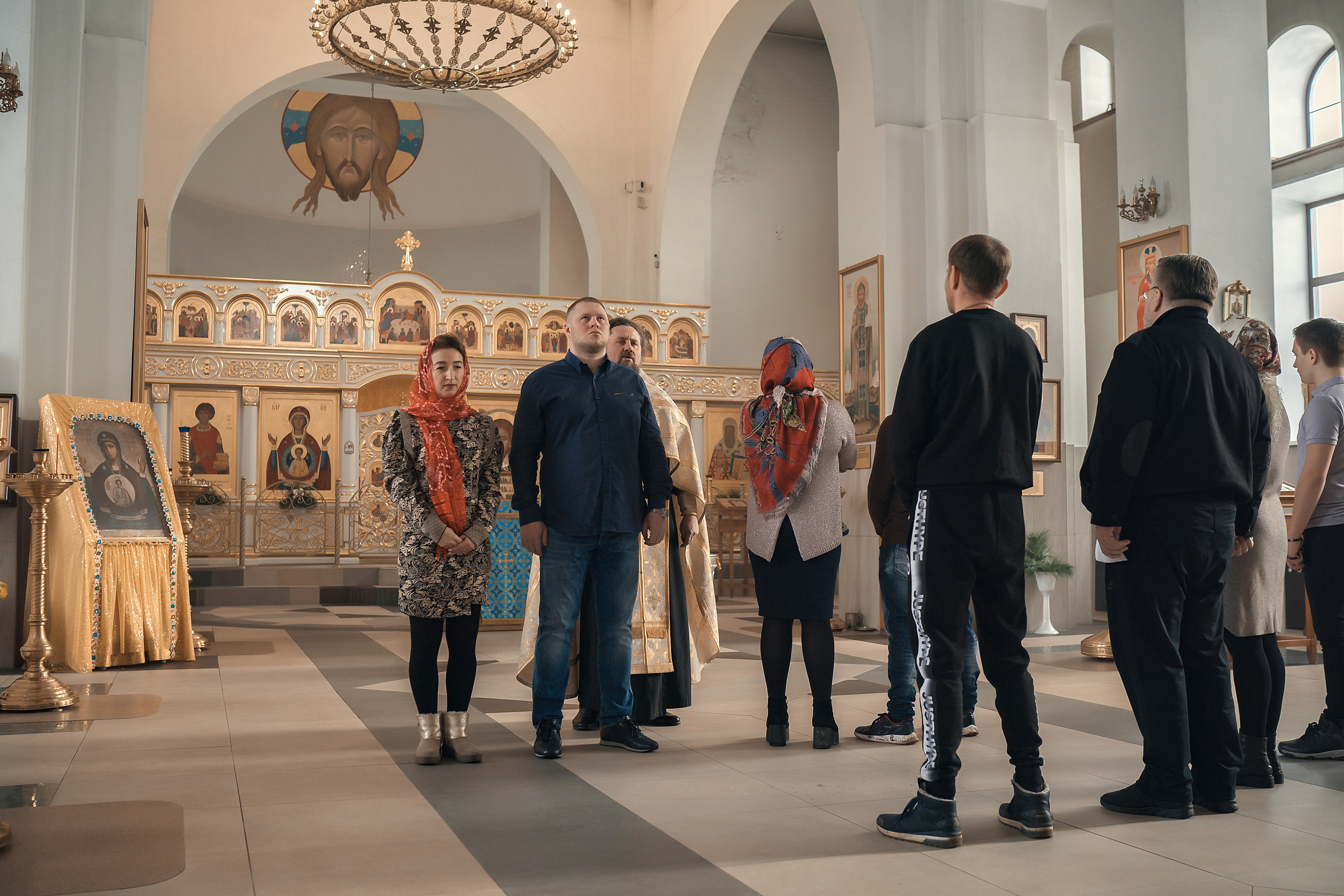 Таинство Крещения Матвея. Фотограф на Крещение и Венчание в Красноярске Рамазанова Юлия