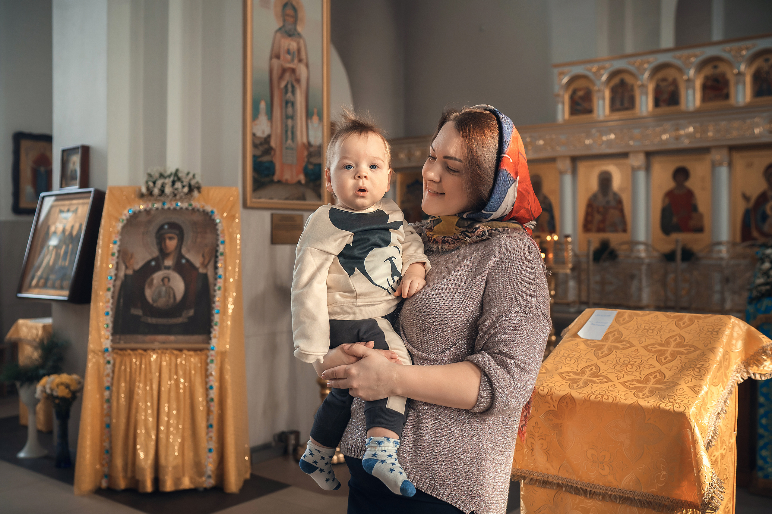 Таинство Крещения Матвея