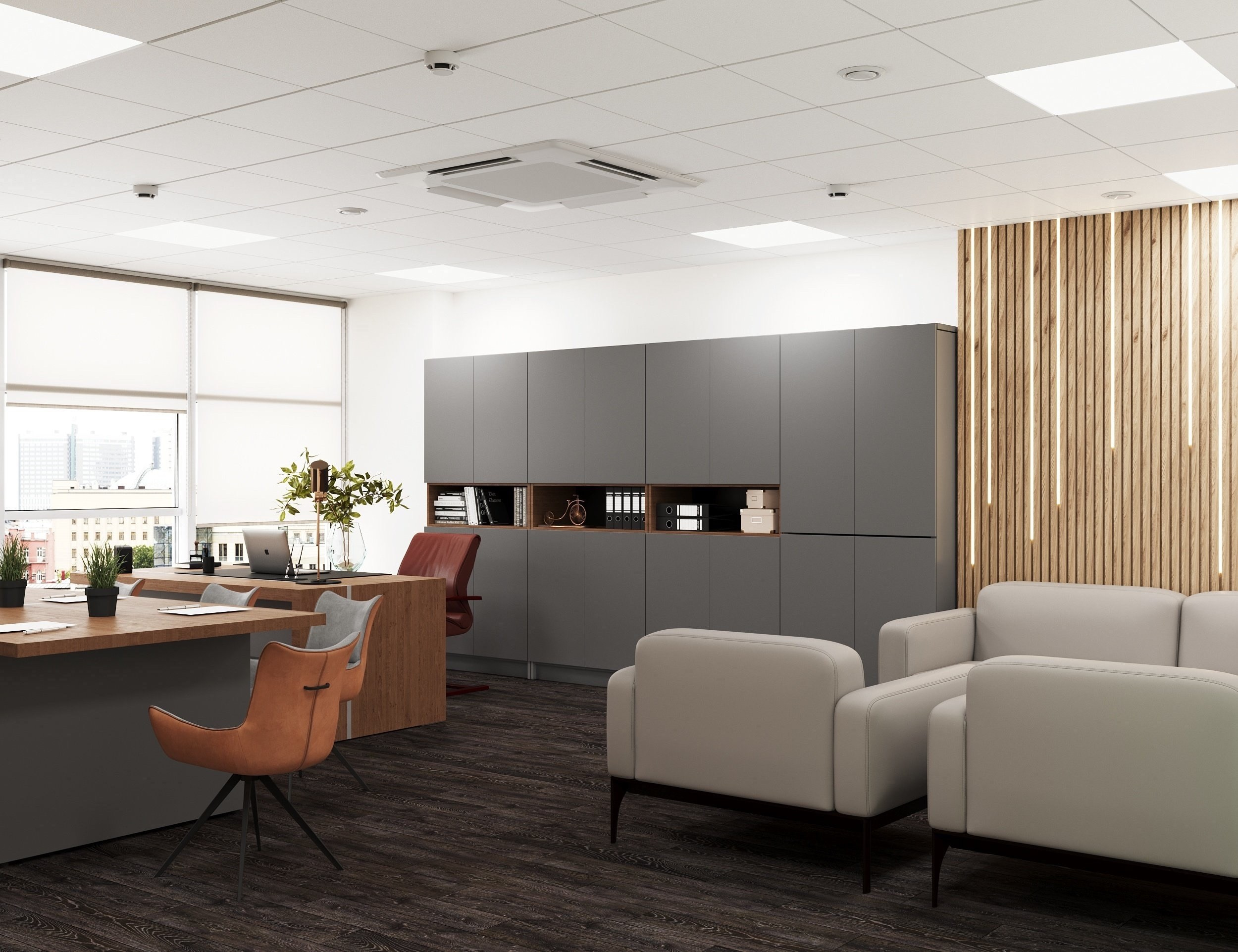 Офис БЦ «Сенатор». Дизайнер интерьера в Санкт-Петербурге Ольга Рытаровская