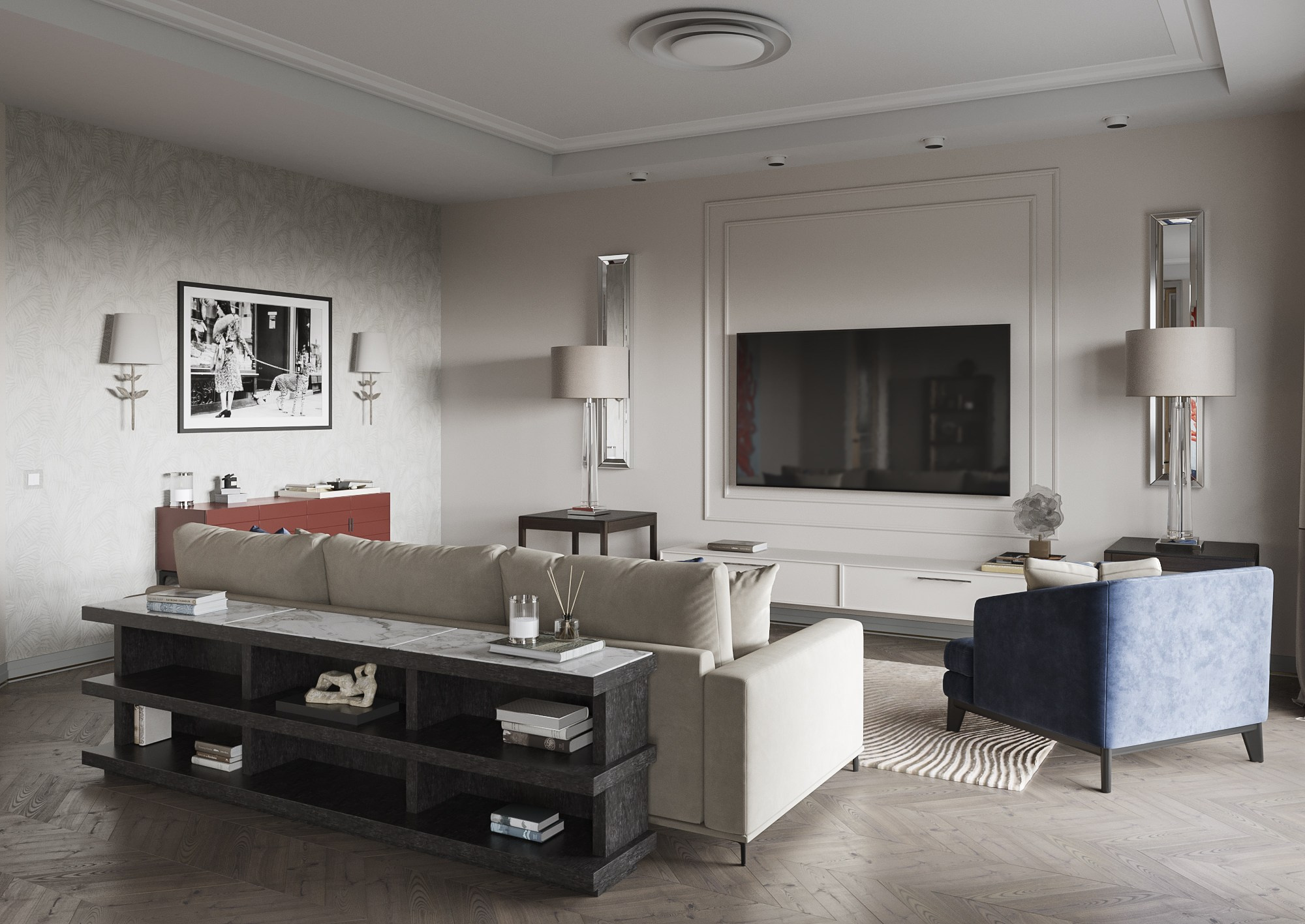 Берлин. Дизайн Марина Павлюченкова. 3D визуализатор интерьеров Ксения Жарко