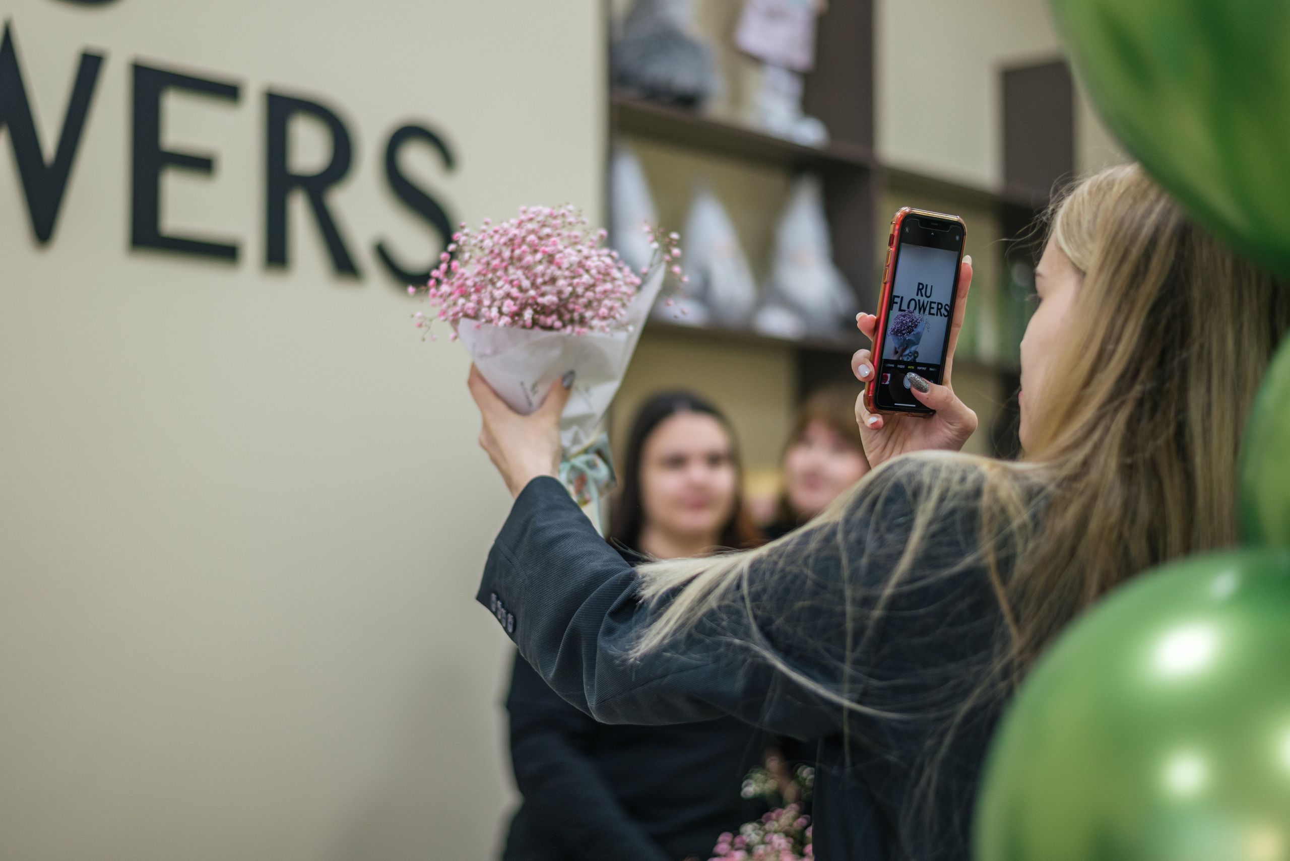 Открытие салона цветов и шаров RU FLOWERS. Фотограф Нижневартовск. Фотограф в Нижневартовске Анна Стрельцова