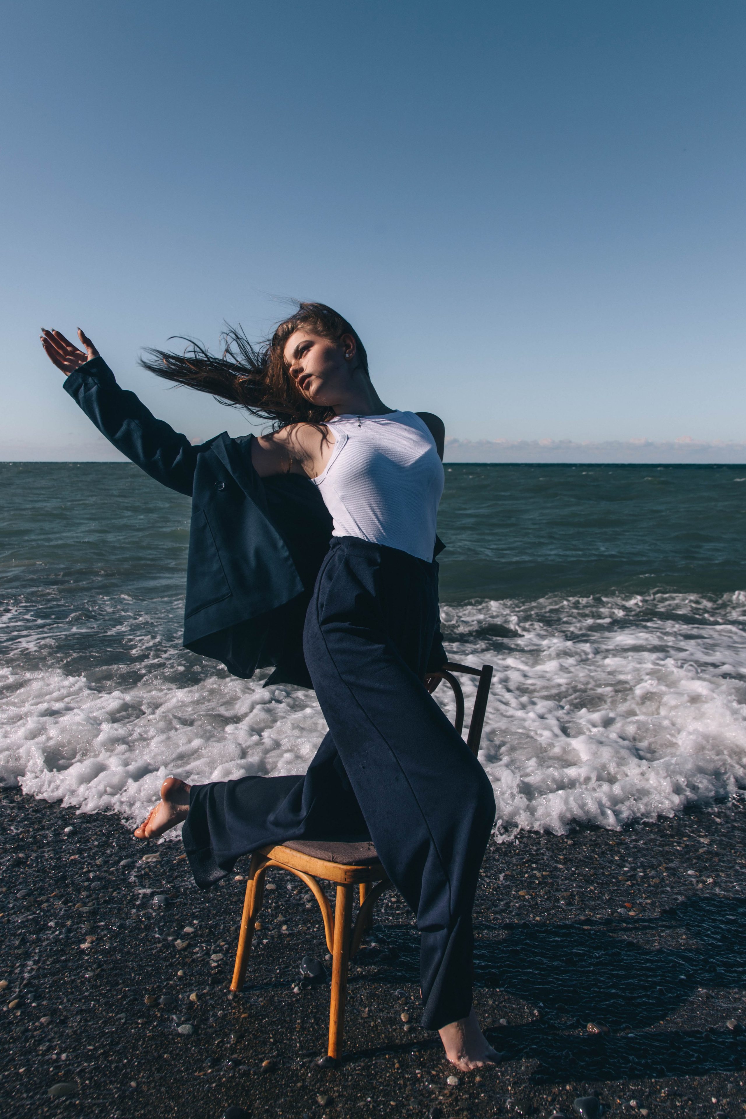 On the water. Efimova Model Agency