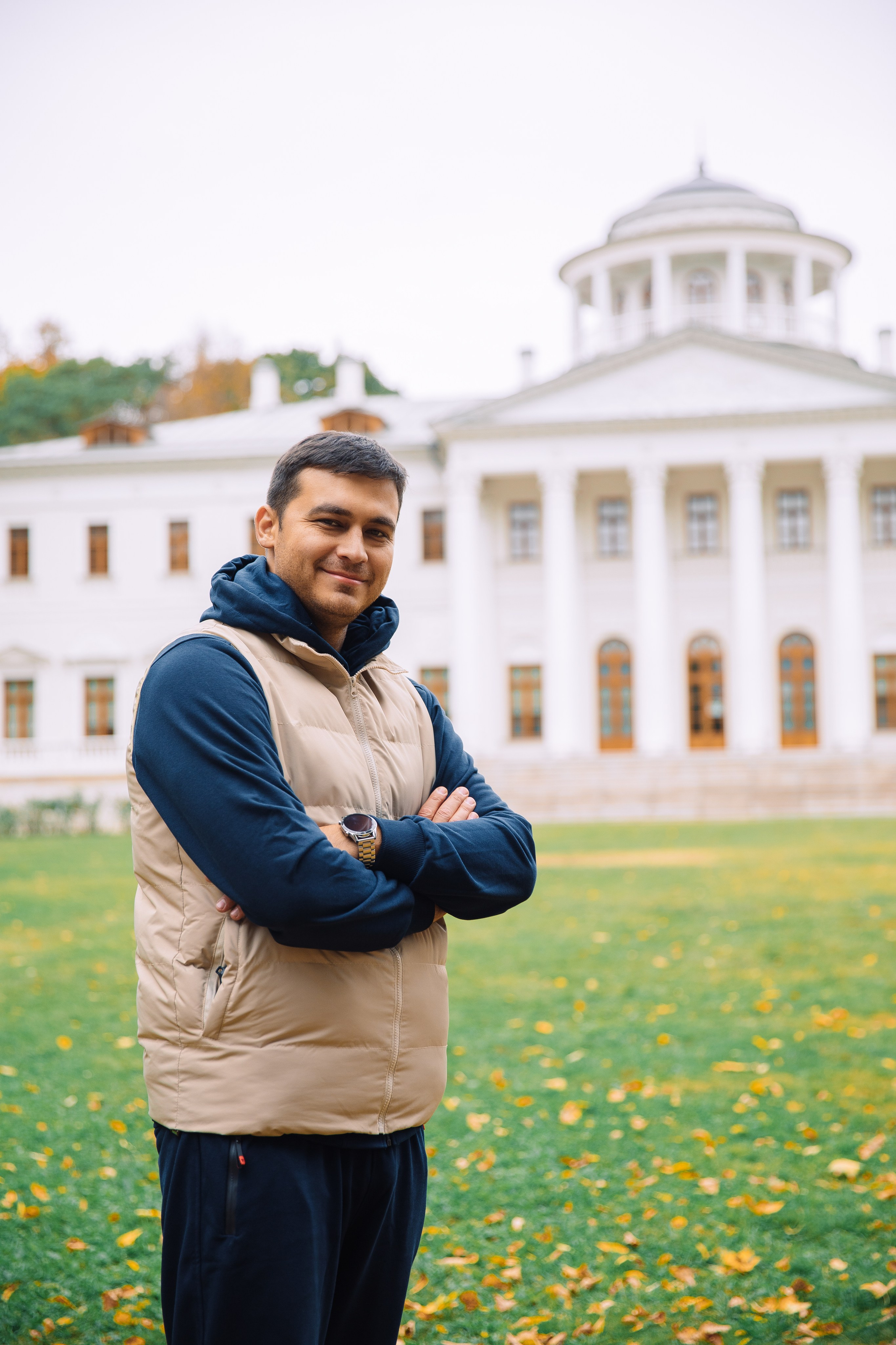 Осень в Остафьево. Свадебный и семейный фотограф Москва Зырянов Максим
