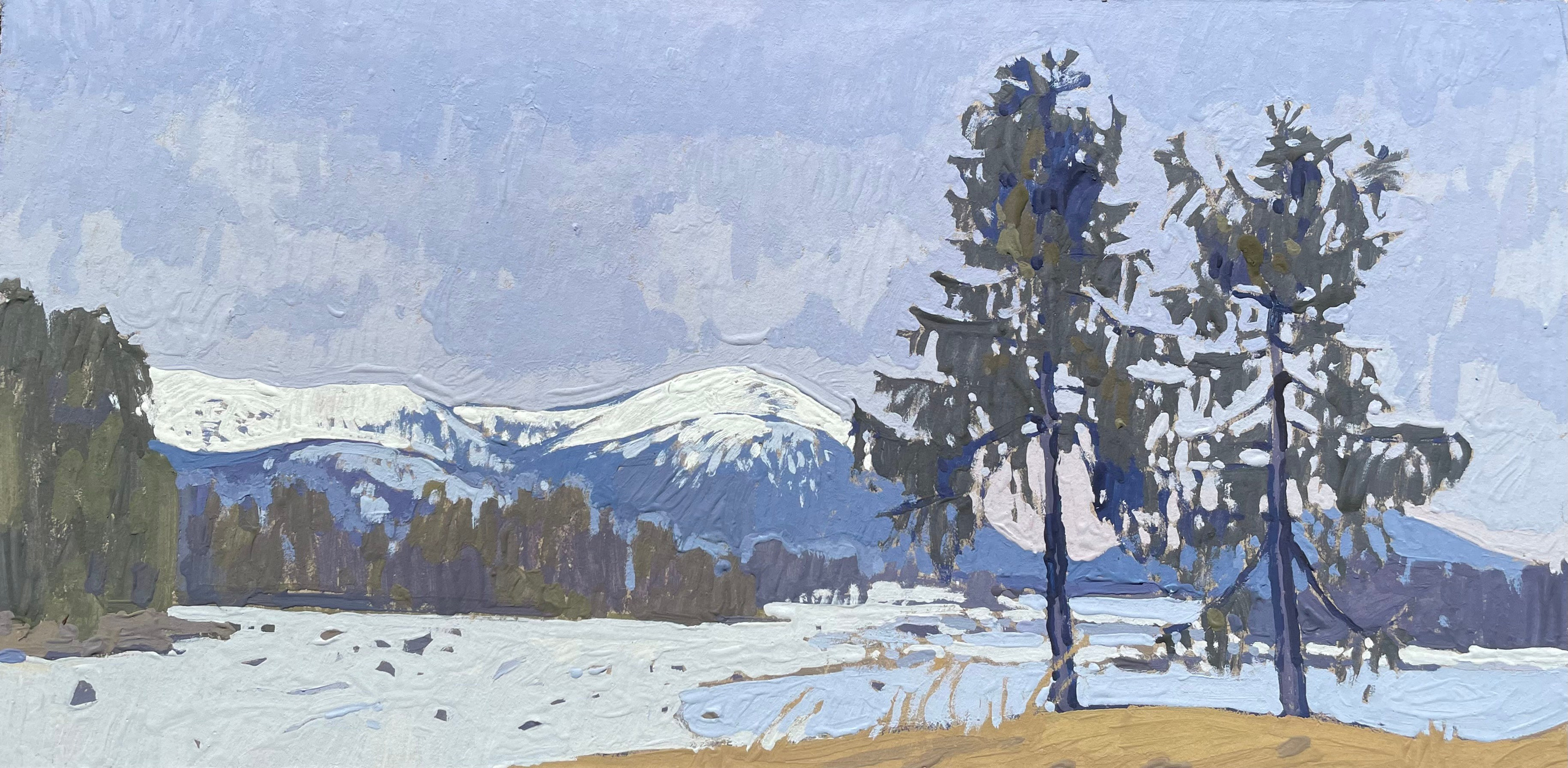 Лувеньга. Художница Лиза Владимирова