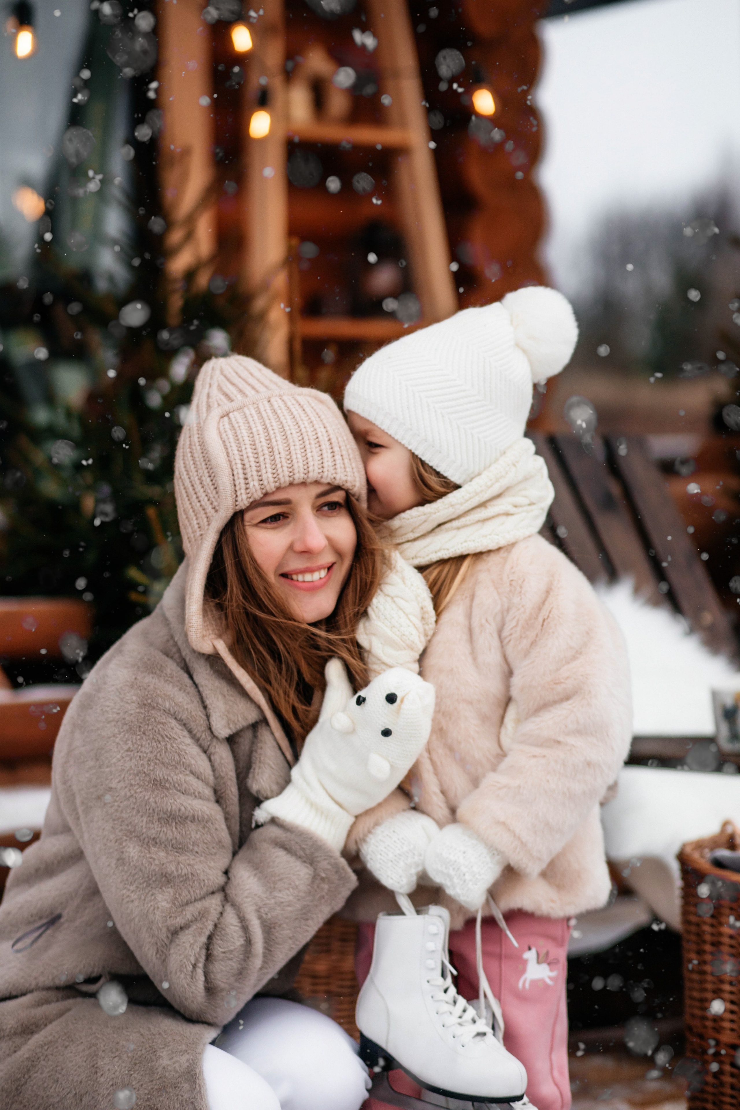 Зимнее мама+доча. Свадебный и семейный фотограф Витебск