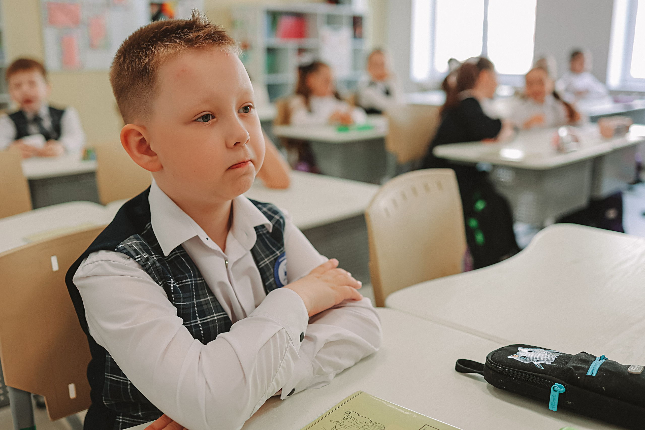 Один день в школе 1 класс. Семейный фотограф Тюмень, фотограф на роды Салмина Мария