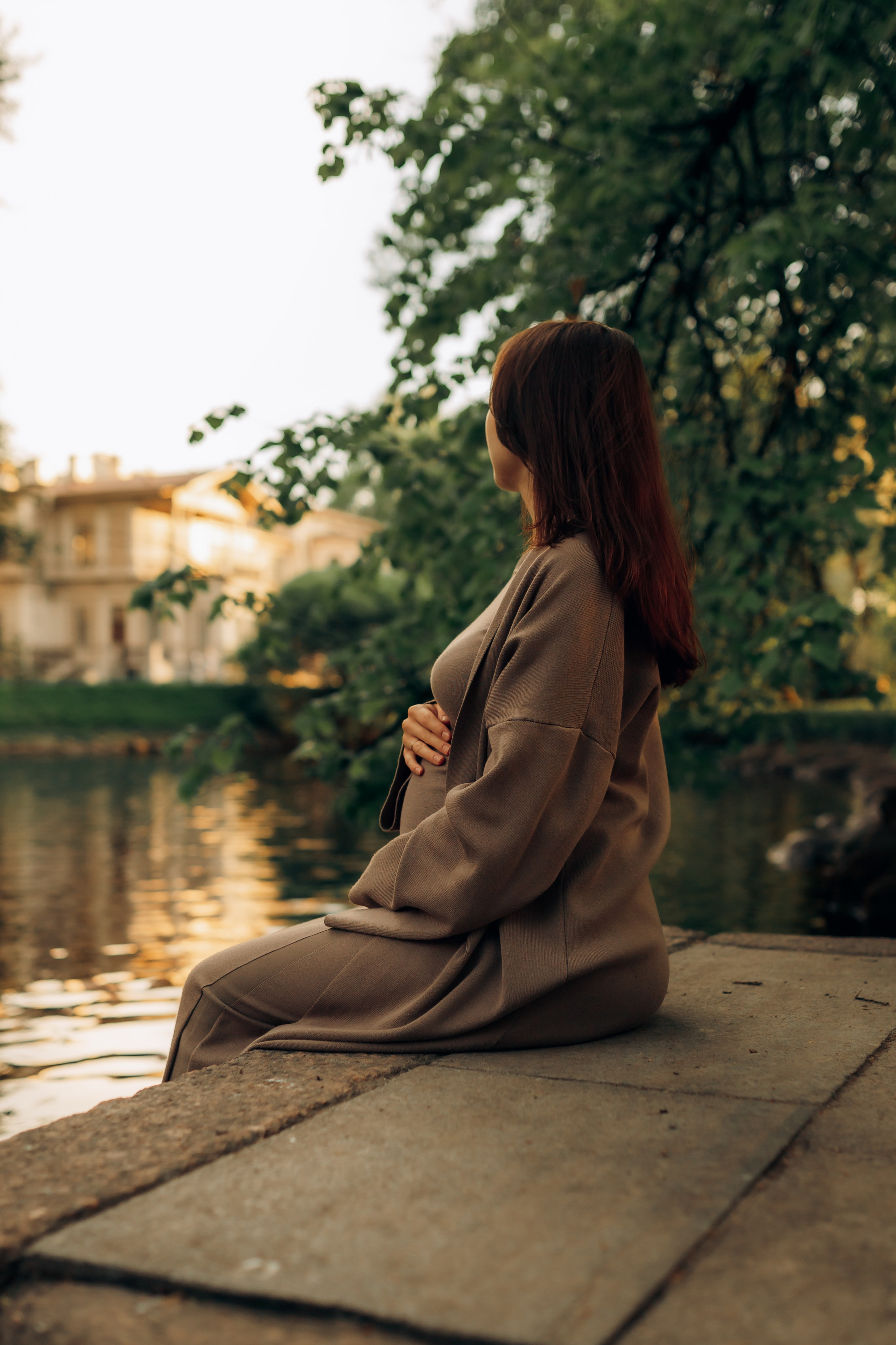 В ожидании: прогулка в парке. Фотограф Санкт-Петербург Князева Елизавета