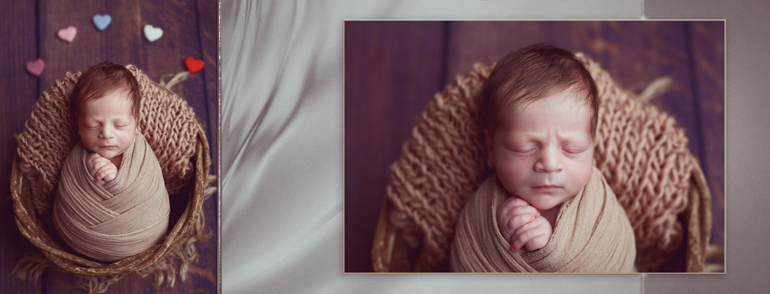 Фотокнига для малыша. Фотограф Чижова Марина. Фотохудожник Наталия Кирсанова