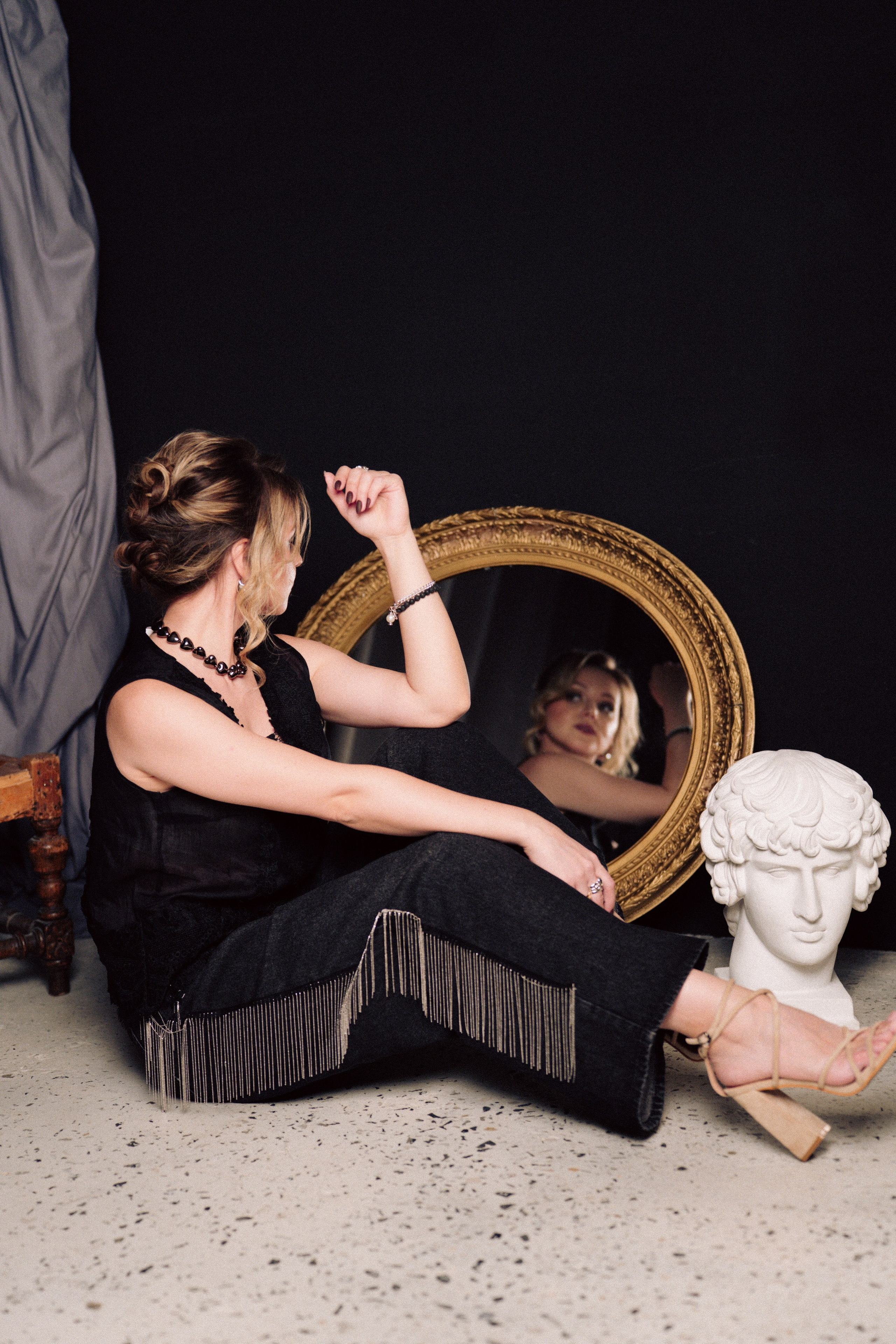 НОВОГОДНЯЯ ФОТОСЕСИИЯ В СТУДИИ ДЛЯ ДЕВУШКИ И ПРОГУЛКА ПО ЧЕРНЫШЕВСКОЙ. Профессиональный фотограф, Санкт-Петербург — Виктория Богомолова