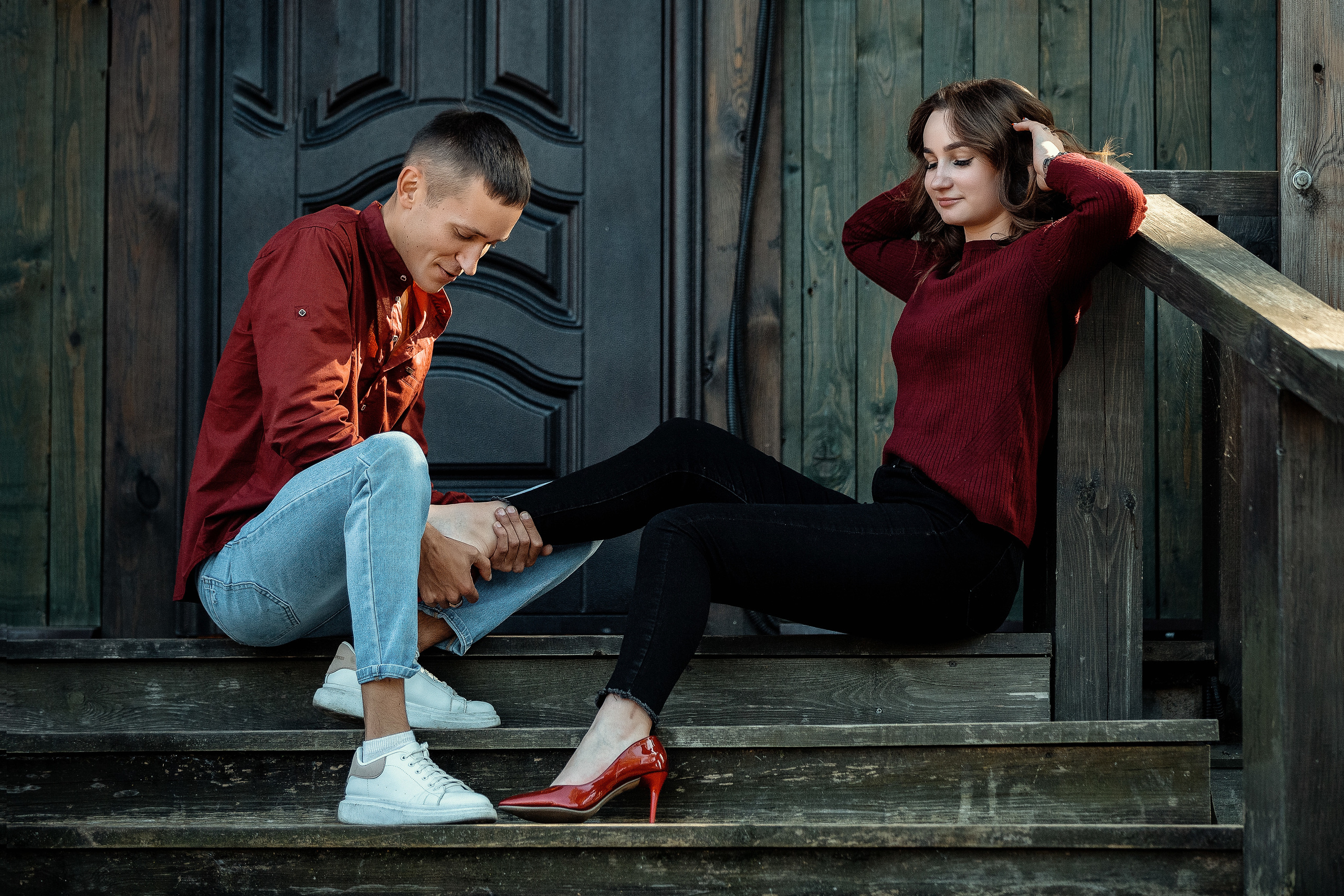 Предсвадебная фотосессия Ильи и Яны. Свадебный фотограф в Барановичах Вячеслав Шах-Гусейнов, фотошкола